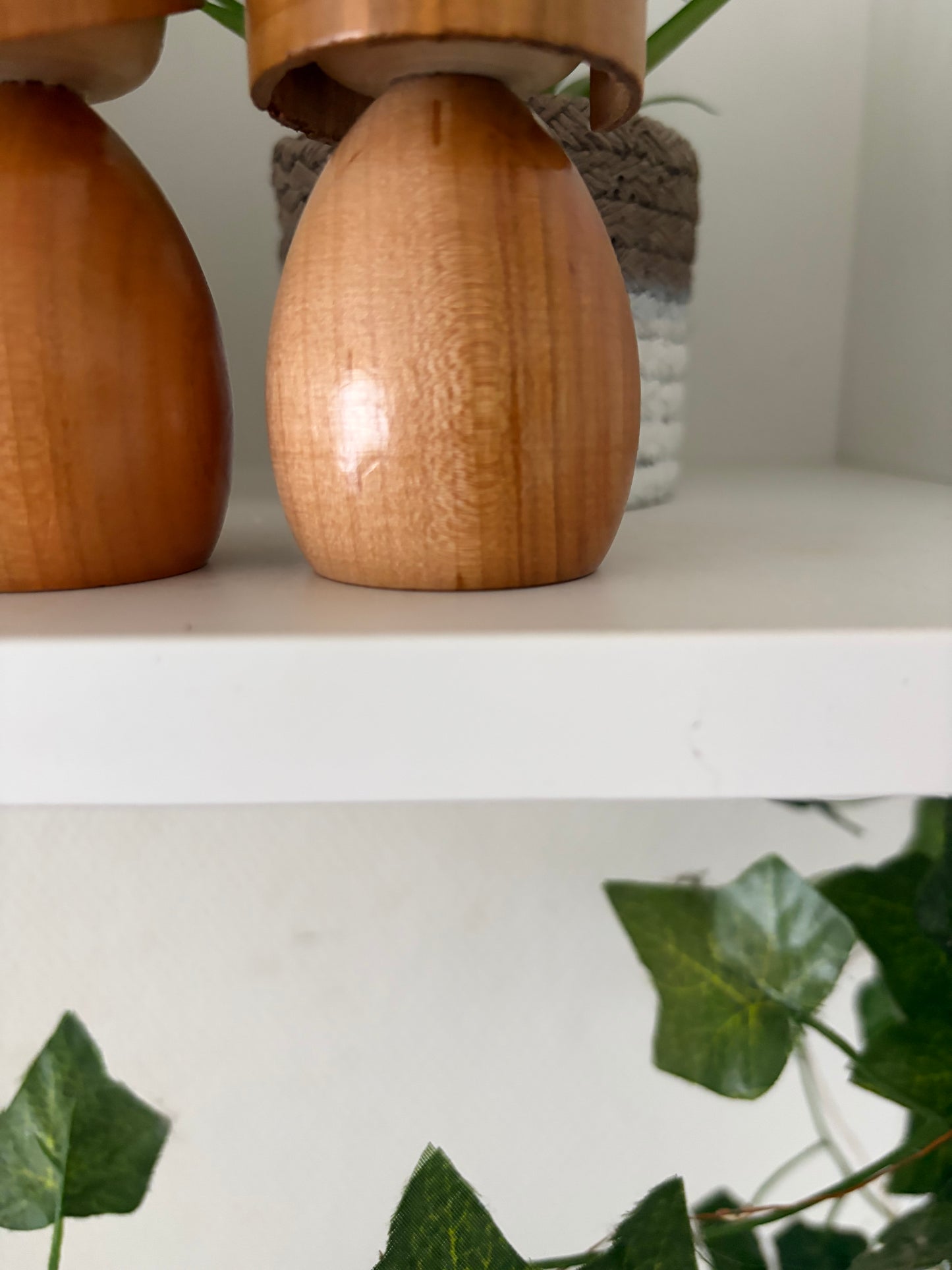 Vintage Sosaku kokeshi by Masashi Takeda - Love pair (1930-2015)