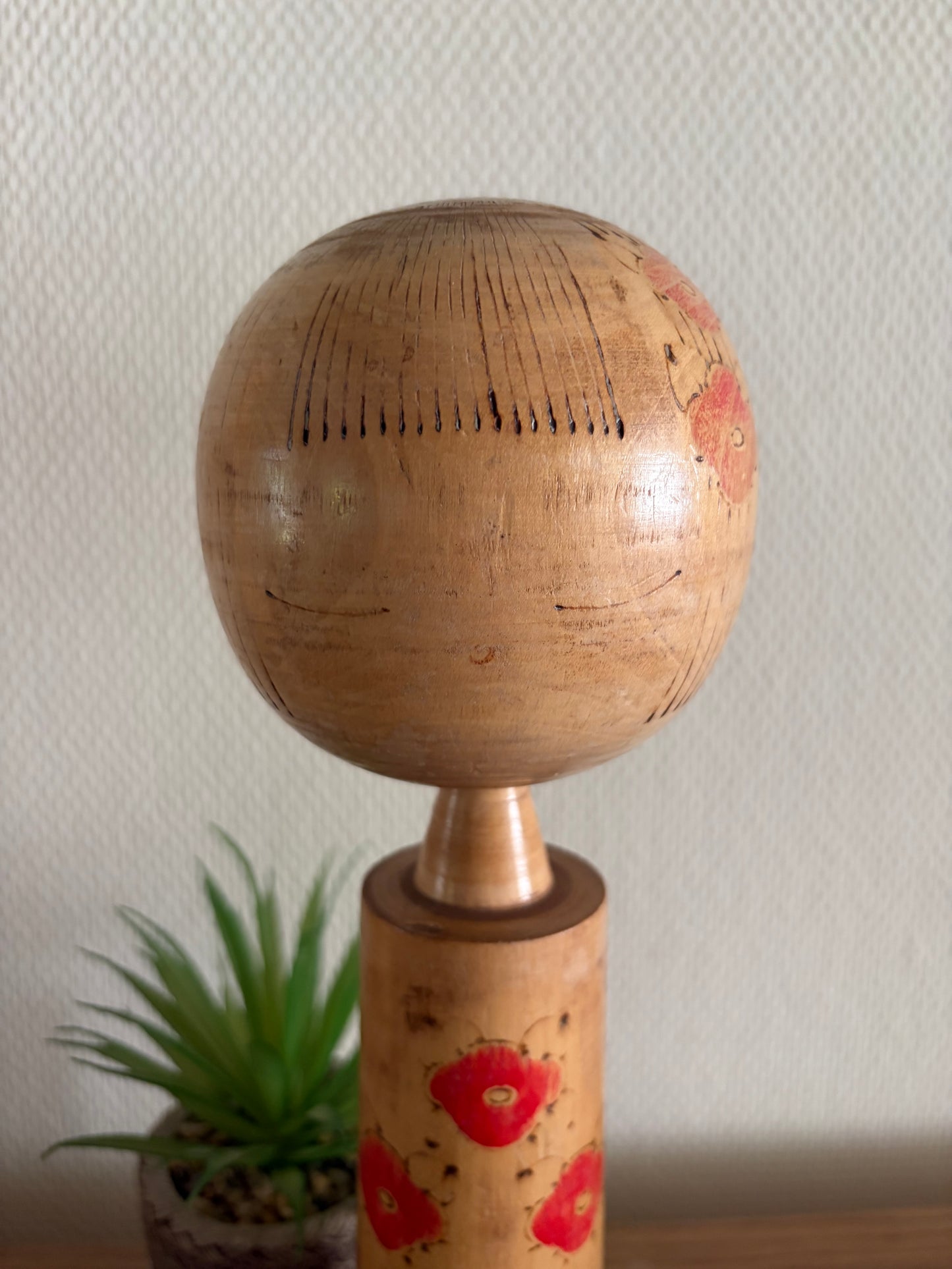 Rare Vintage Creative Kokeshi By Kano Chiyomatsu (1935-)