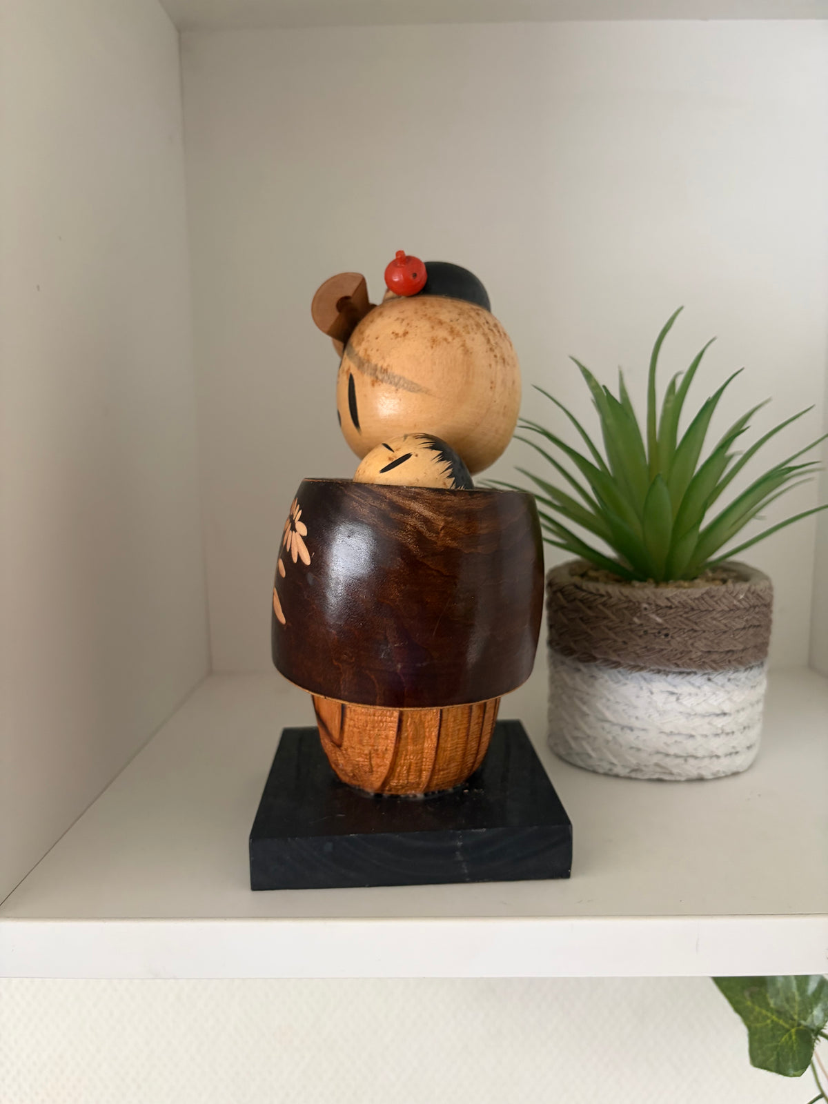 Vintage Sosaku kokeshi by Isamu Yamakawa - Mother and child