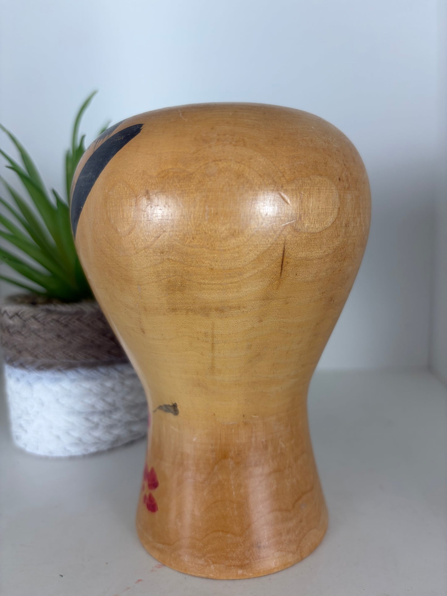 Vintage Sosaku kokeshi by Kiyohara Takao (1916-)