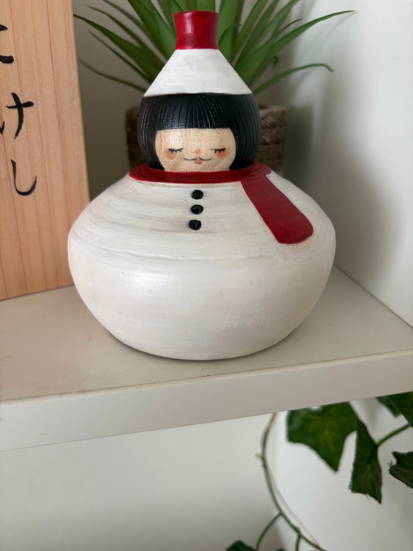 Exclusive One off a kind kokeshi by Nagisa Hirano