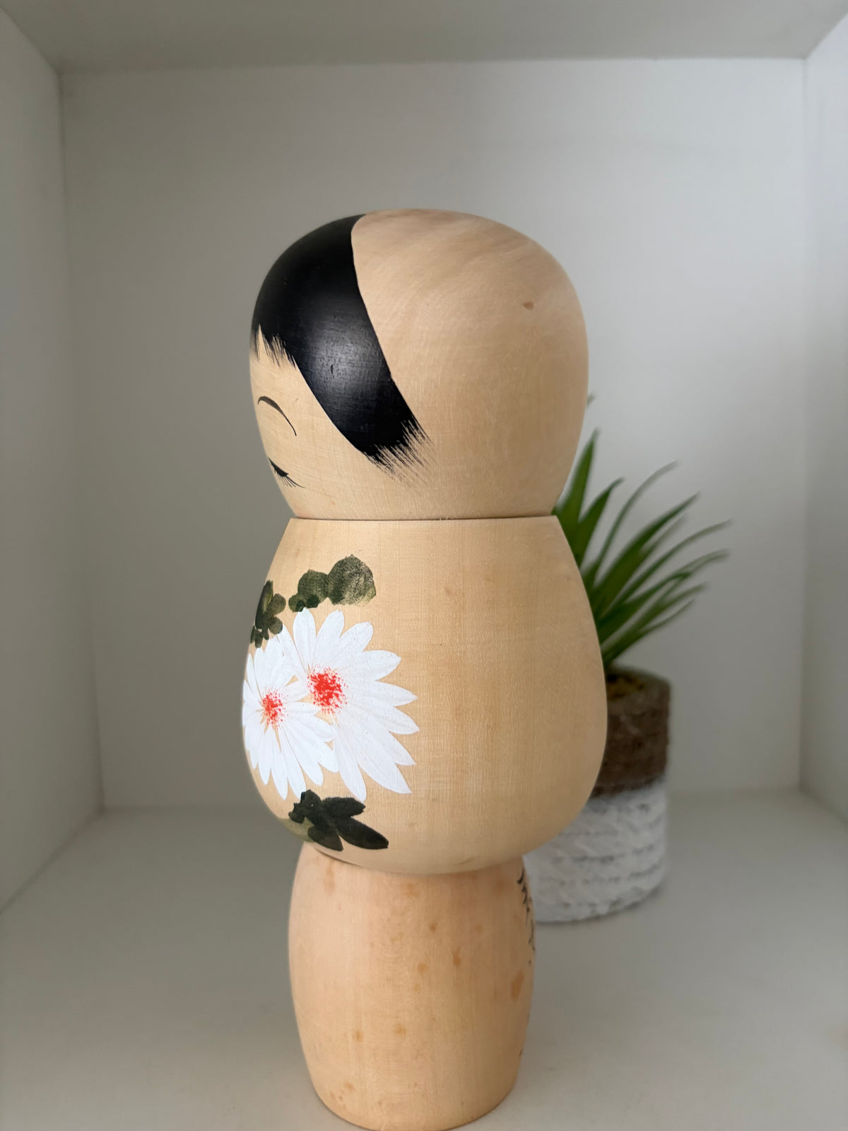 Vintage Sosaku kokeshi by Sato Kouson