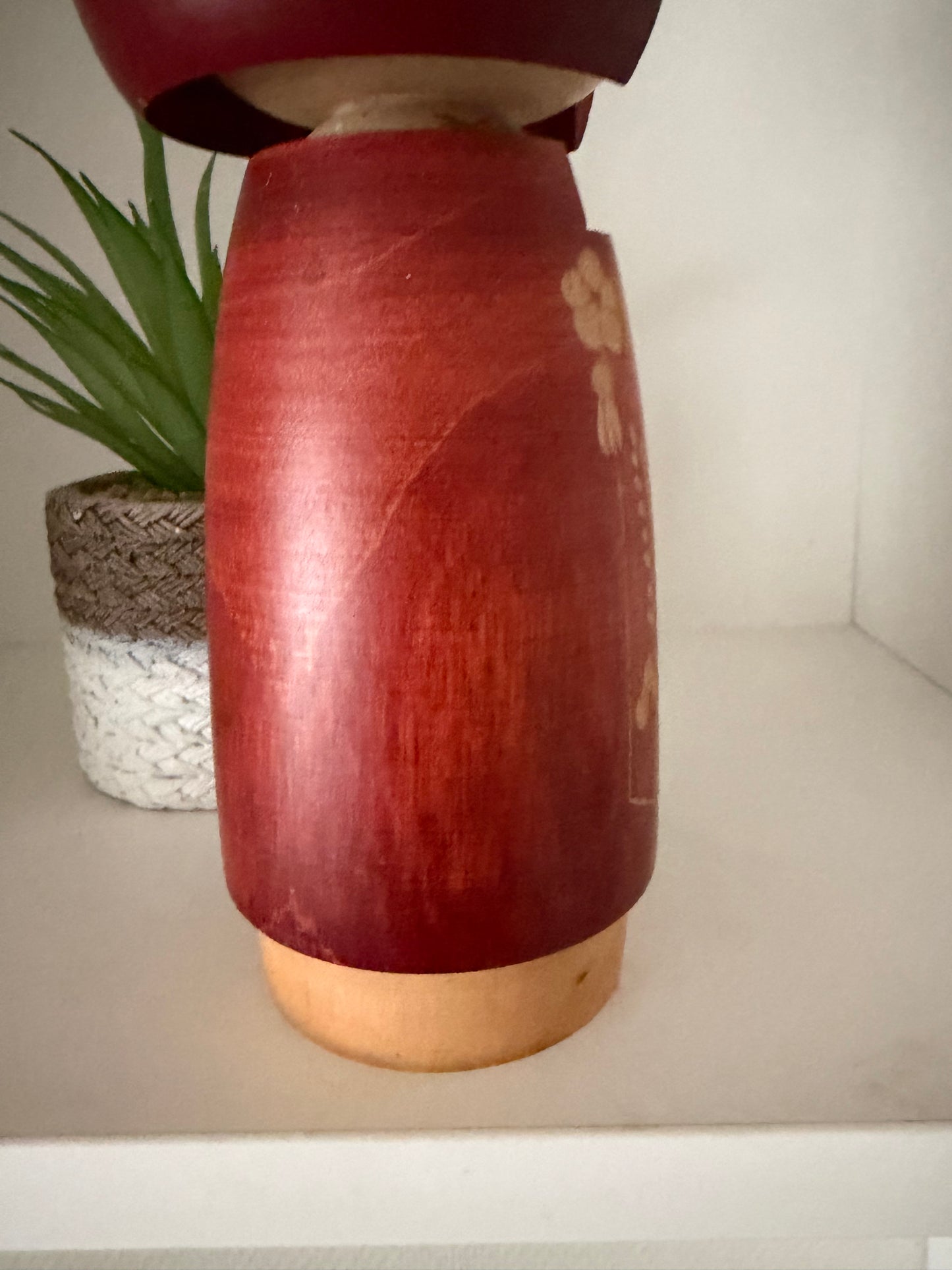 Vintage Sosaku kokeshi by Sato Suigai (1920-)