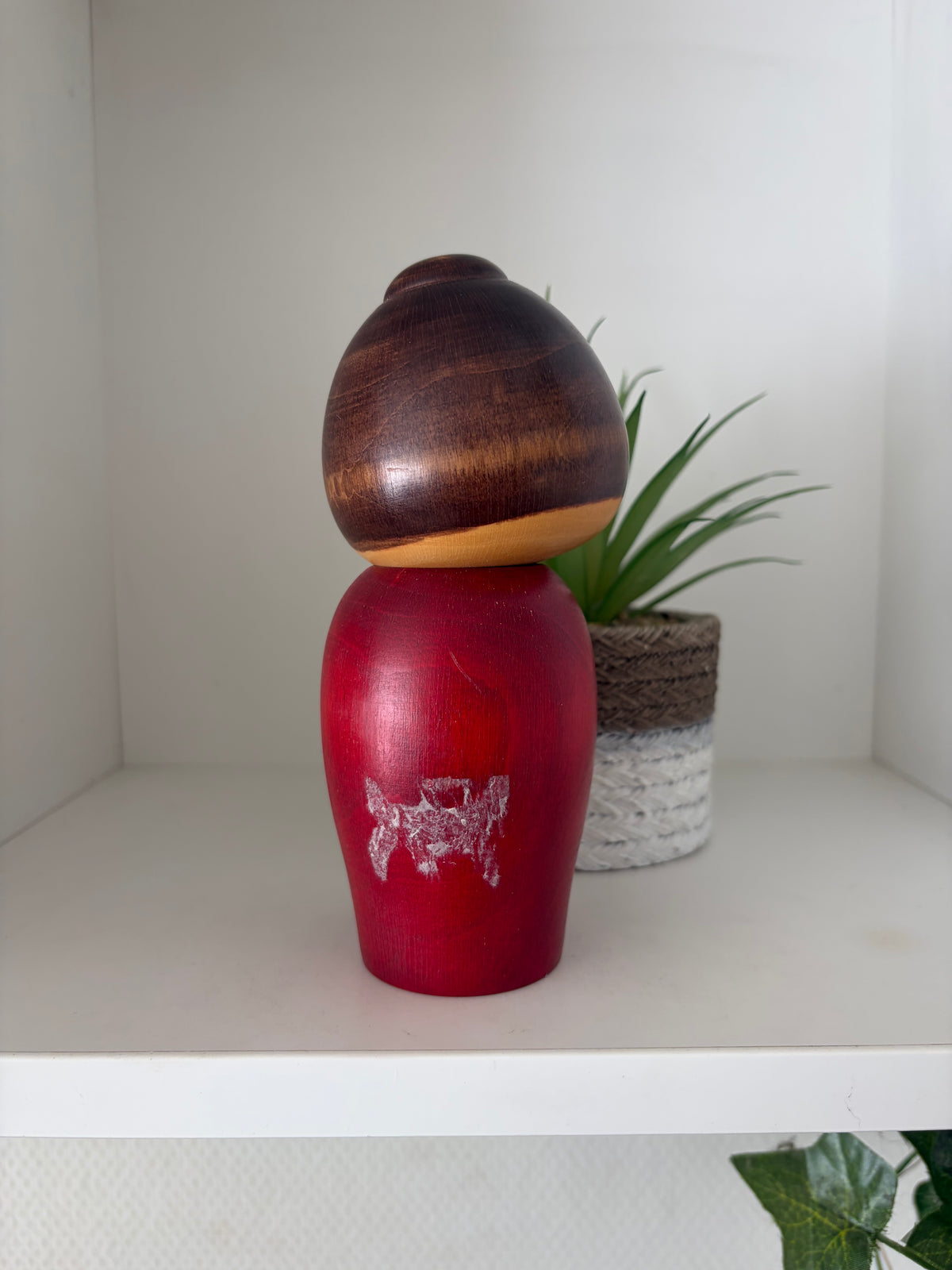 Rare vintage Sosaku kokeshi by Toa Sekiguchi (1942-)