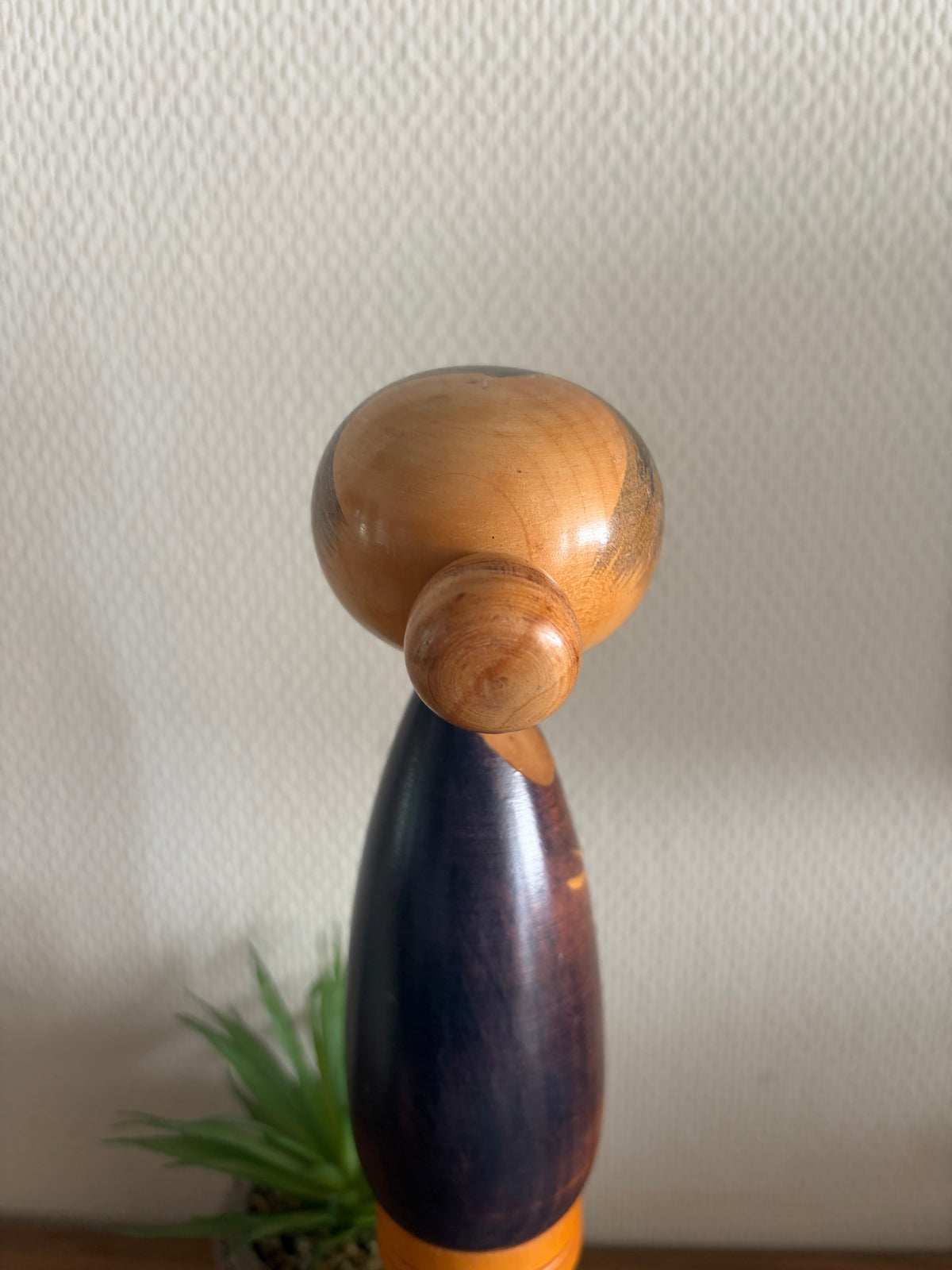 Vintage Sosaku kokeshi by Sato Suigai (1920-)