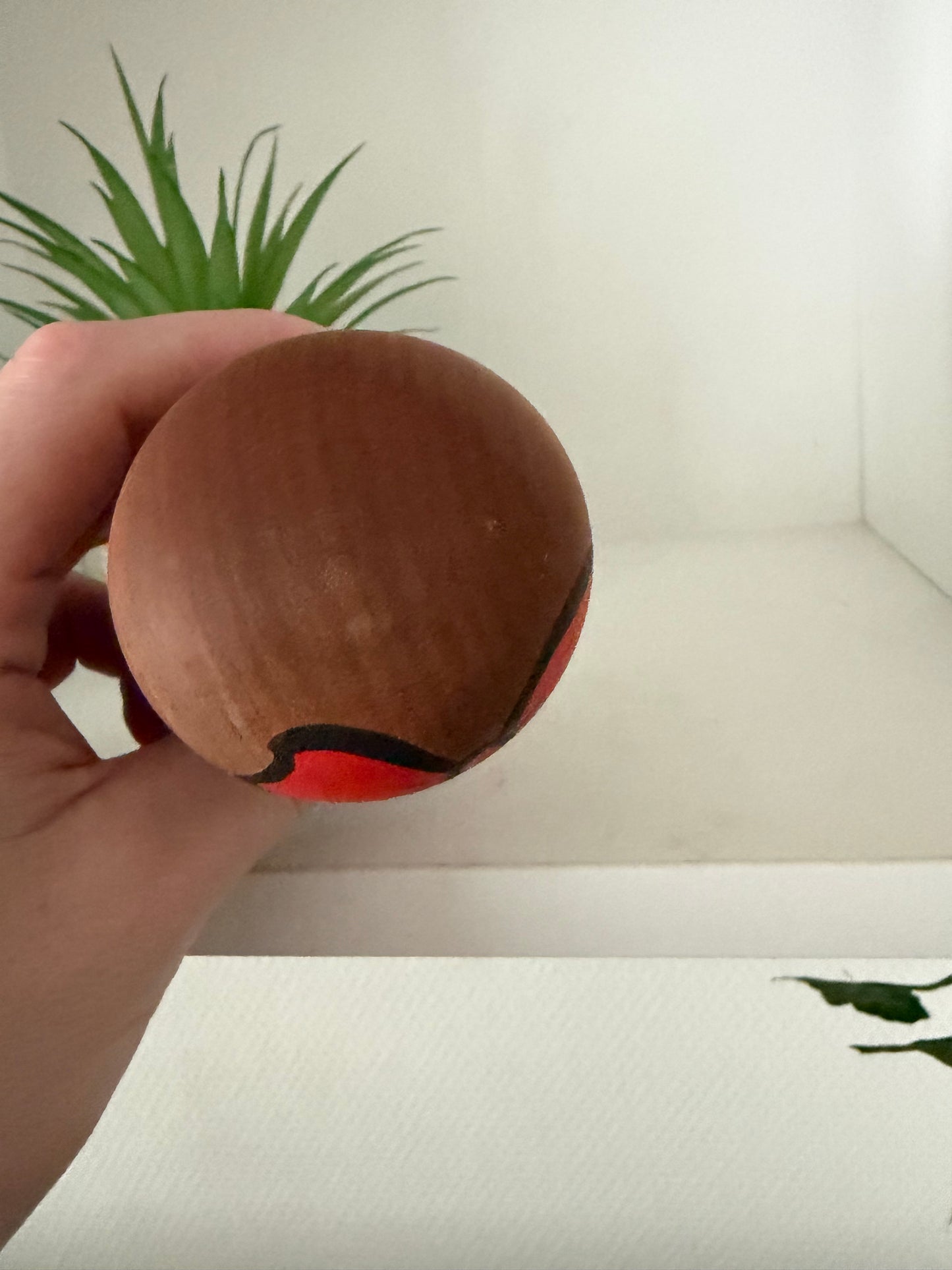 Cute vintage Sosaku kokeshi by Daisuke Takeda