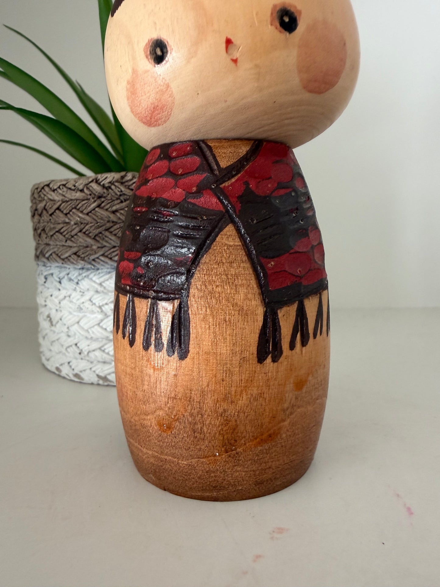 Rare Vintage Creative Kokeshi By Hiroe Fukushima
