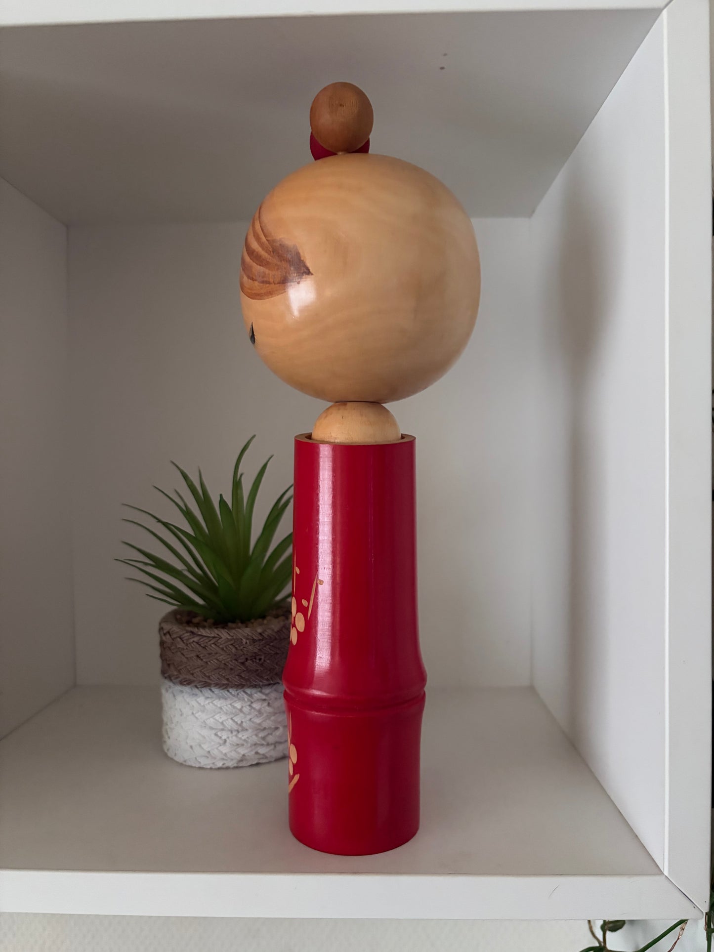 vintage sosaku kokeshi by Kazuo Takamizawa (1927-).