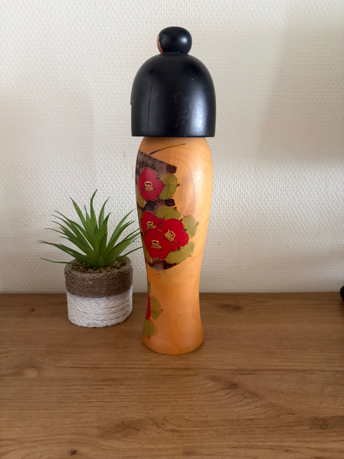 Vintage Gumma kokeshi by Kazuo Takamizawa (1927-) BIG version!