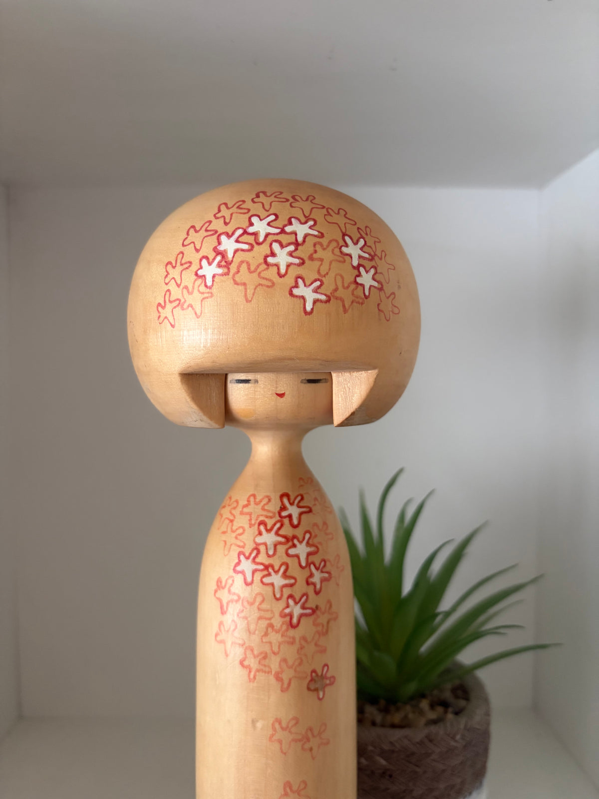 Exclusive Vintage kokeshi made by Sansaku Sekiguchi (1925-2018)