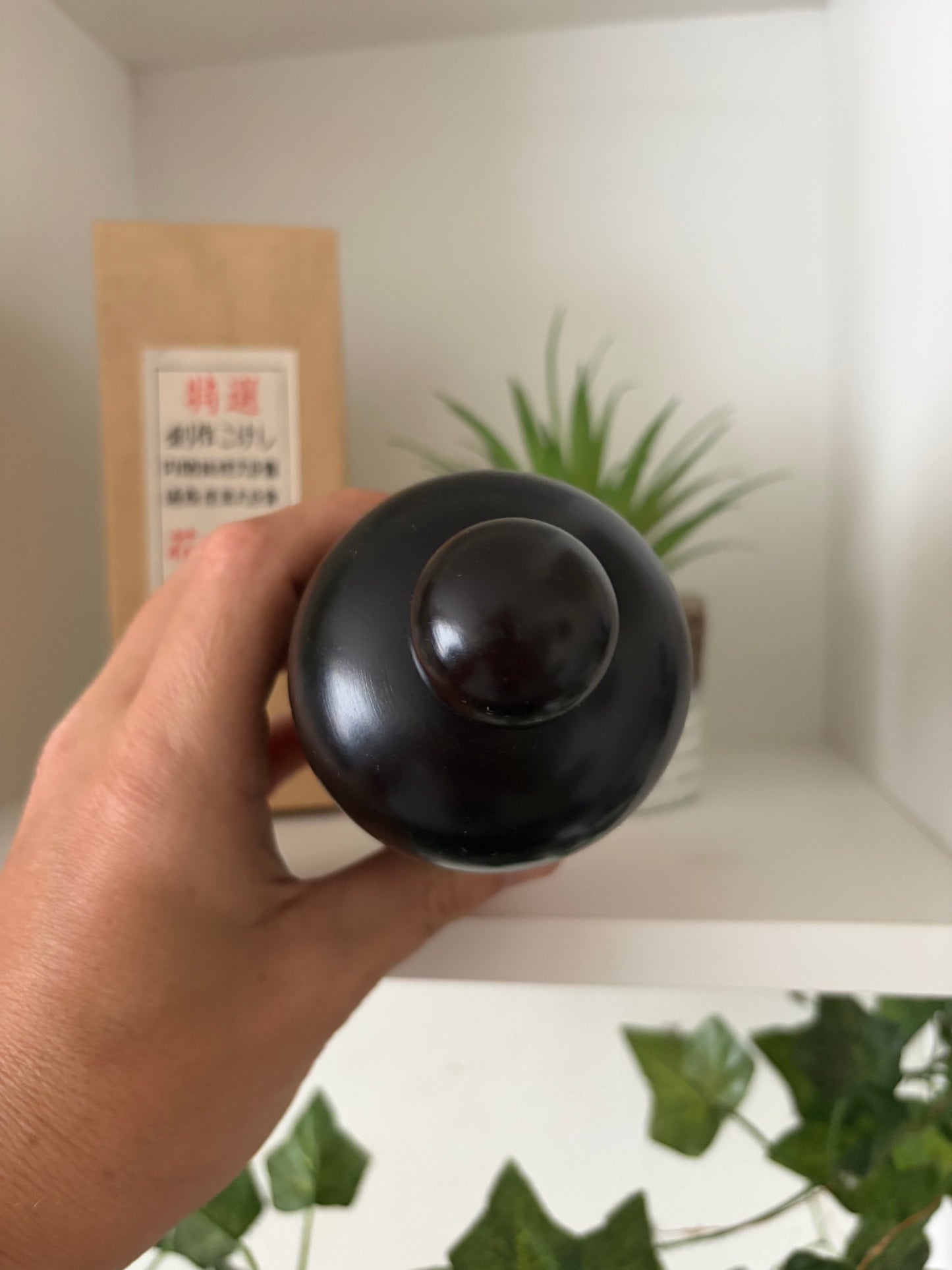 Vintage Gumma kokeshi by Hajime Miyashita (1940-)
