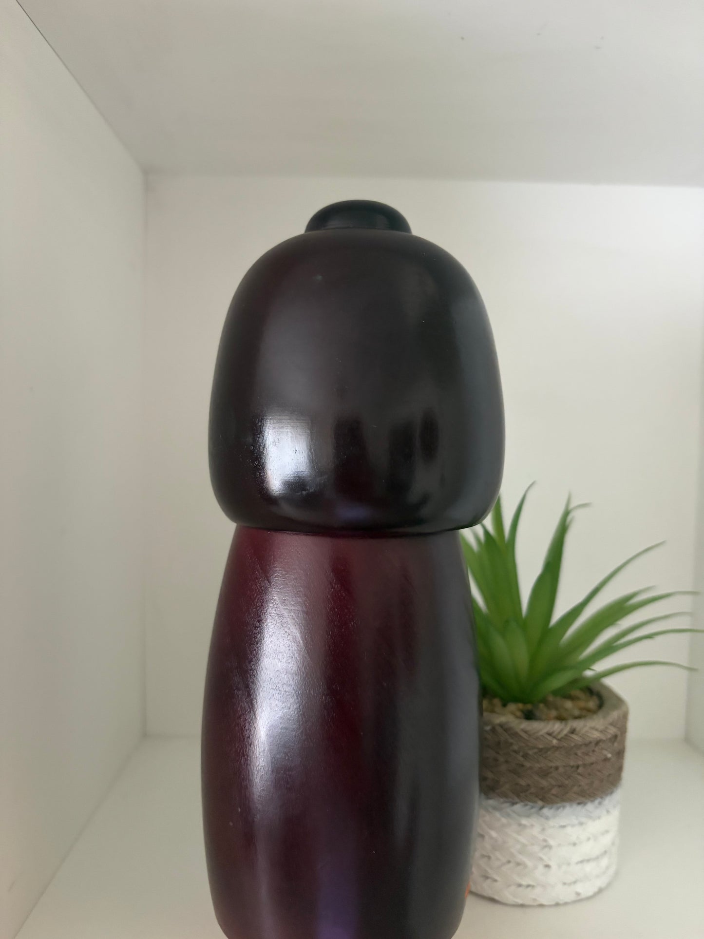 Rare Vintage Sosaku kokeshi by Aoki Ryoka (1931-)