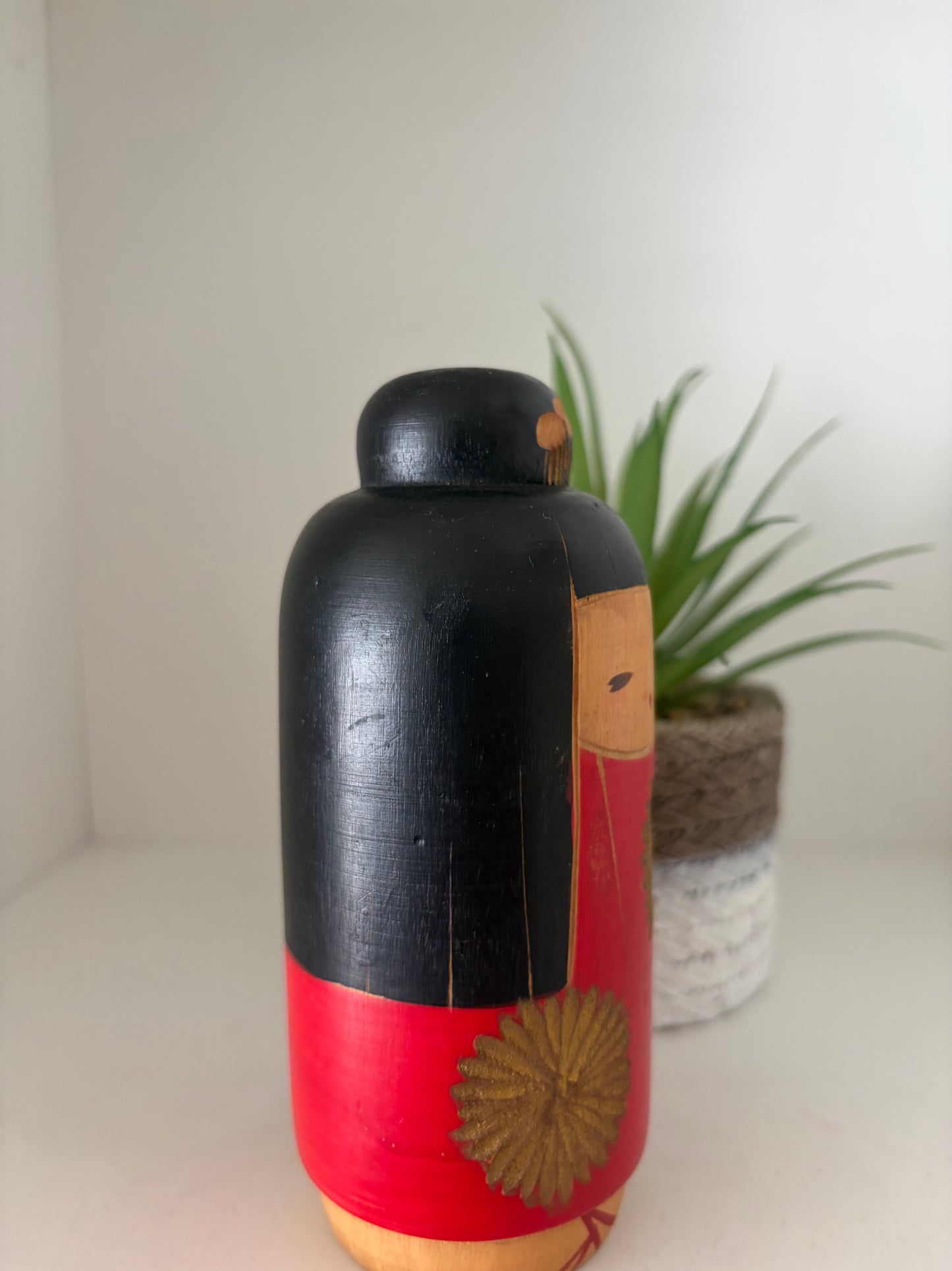 Rare Vintage Creative Kokeshi By Hiroe Fukushima