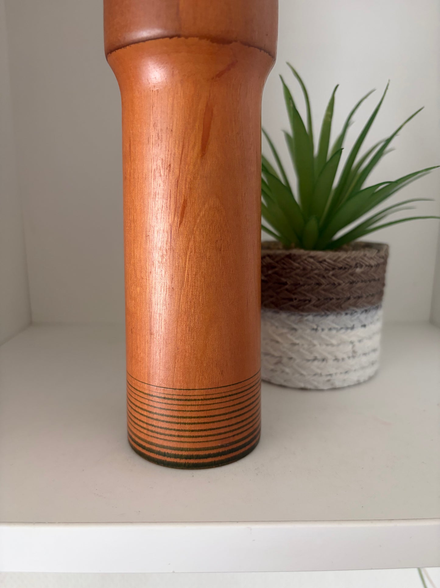 Rare vintage Sosaku kokeshi by Kaganuma Masayuki