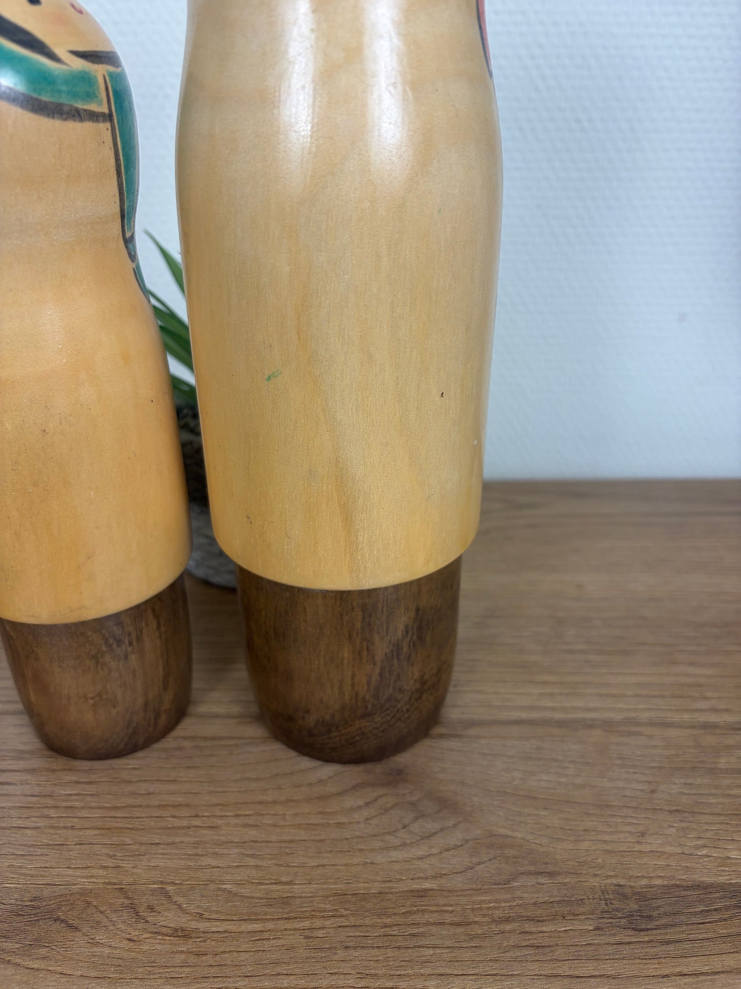 Rare set of Sosaku kokeshi by Kaganuma Masayuki - Mother and child