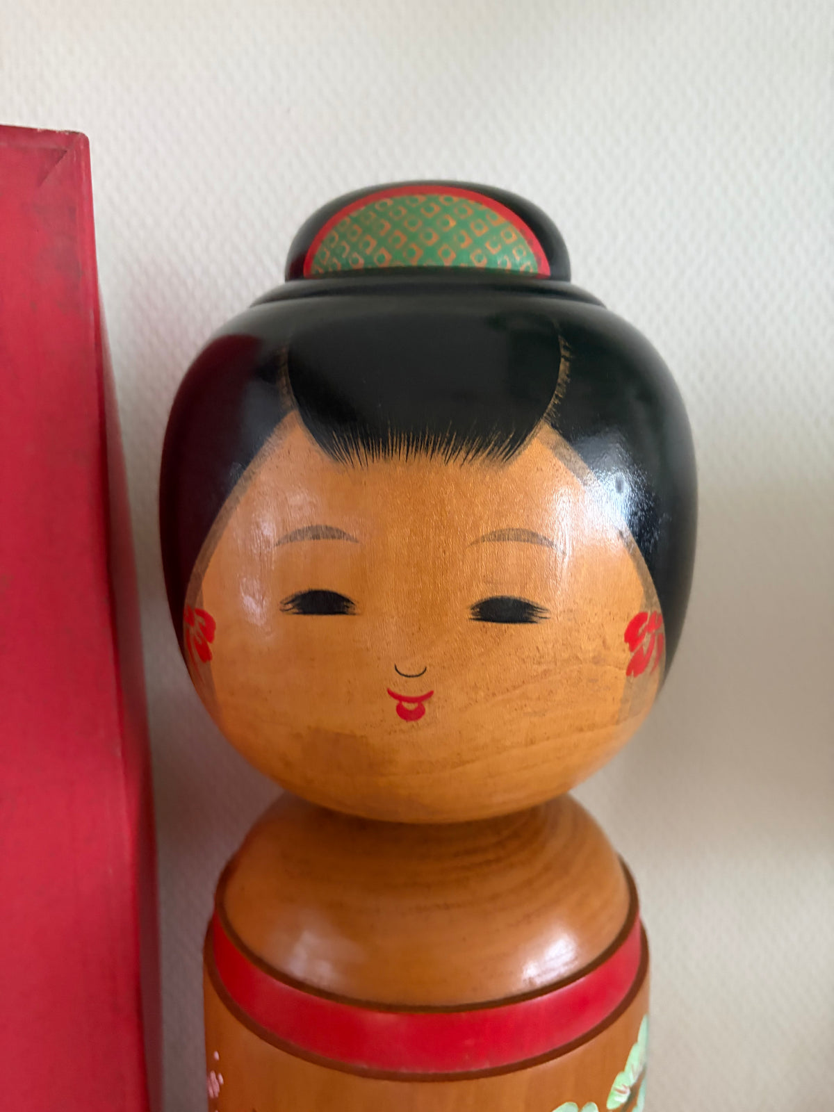 Exclusive HUGE Sosaku kokeshi by Sato Kouson