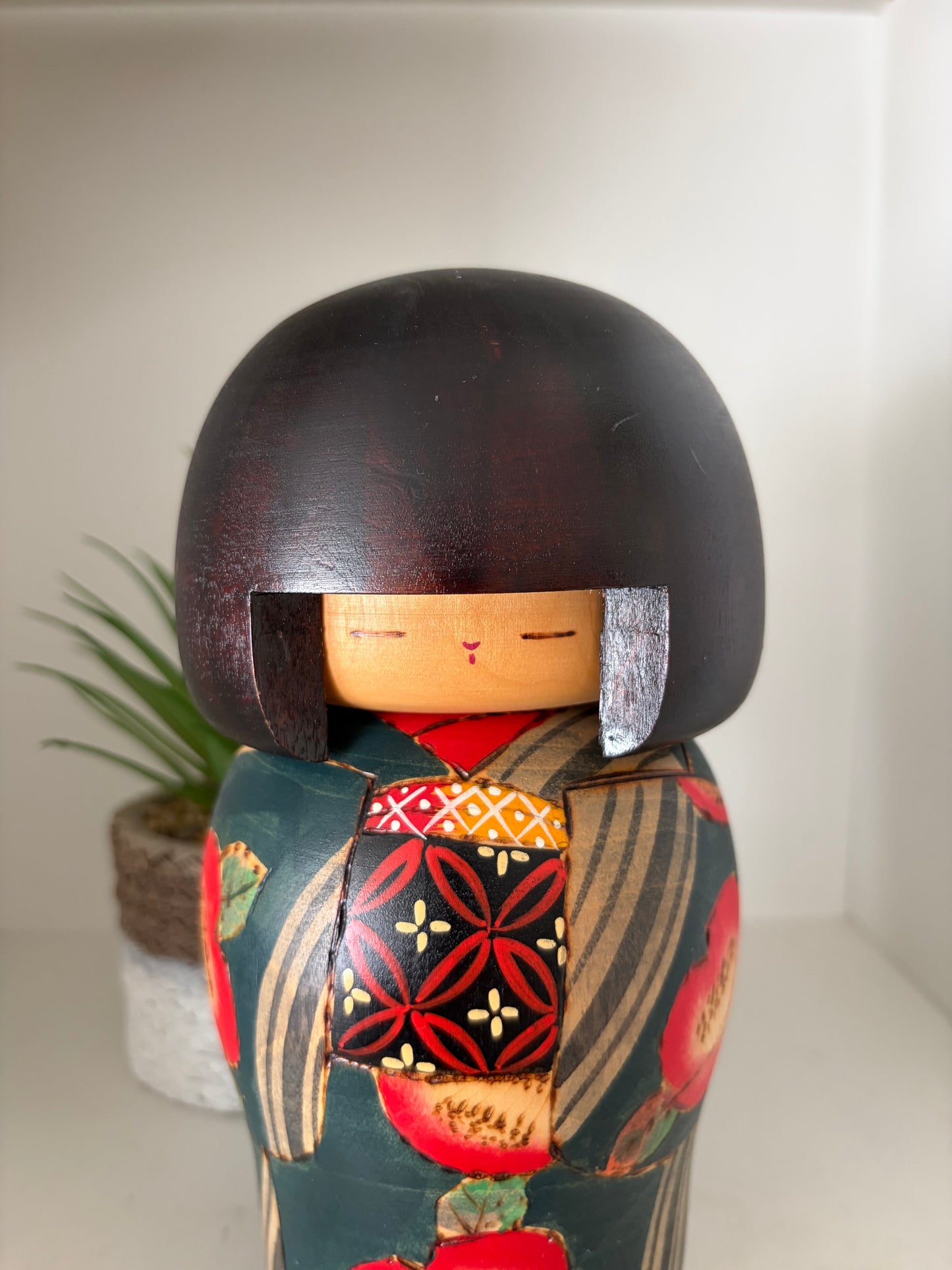 Exclusive Vintage Gumma Kokeshi by Yamada Genji
