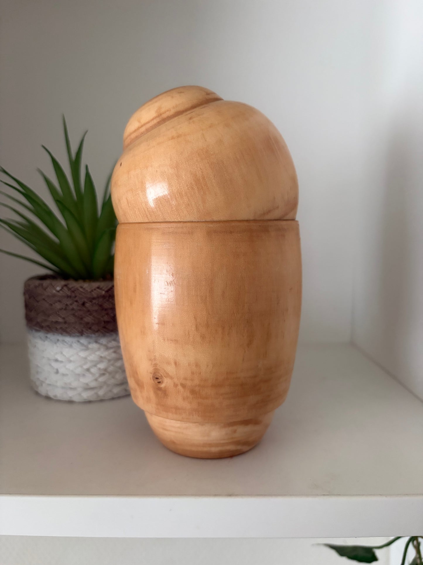 Rare vintage Sosaku kokeshi by Inosuke Kobayashi (1931-)