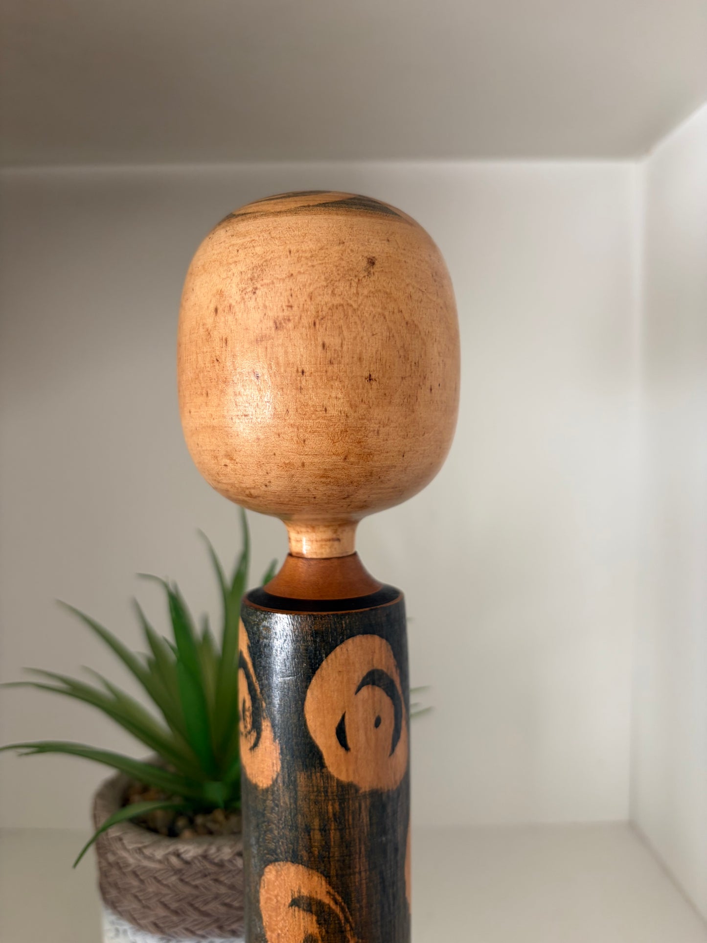 Rare Vintage Creative Kokeshi By Kahei Katase (1922-2015)