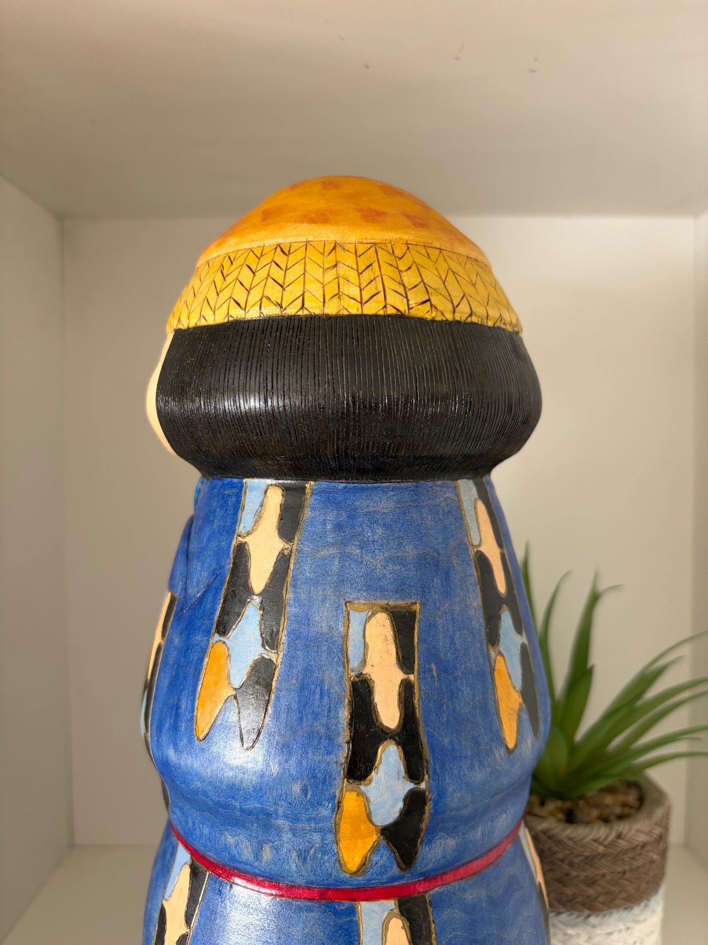 One off a kind Sosaku kokeshi by Megumi Nozawa