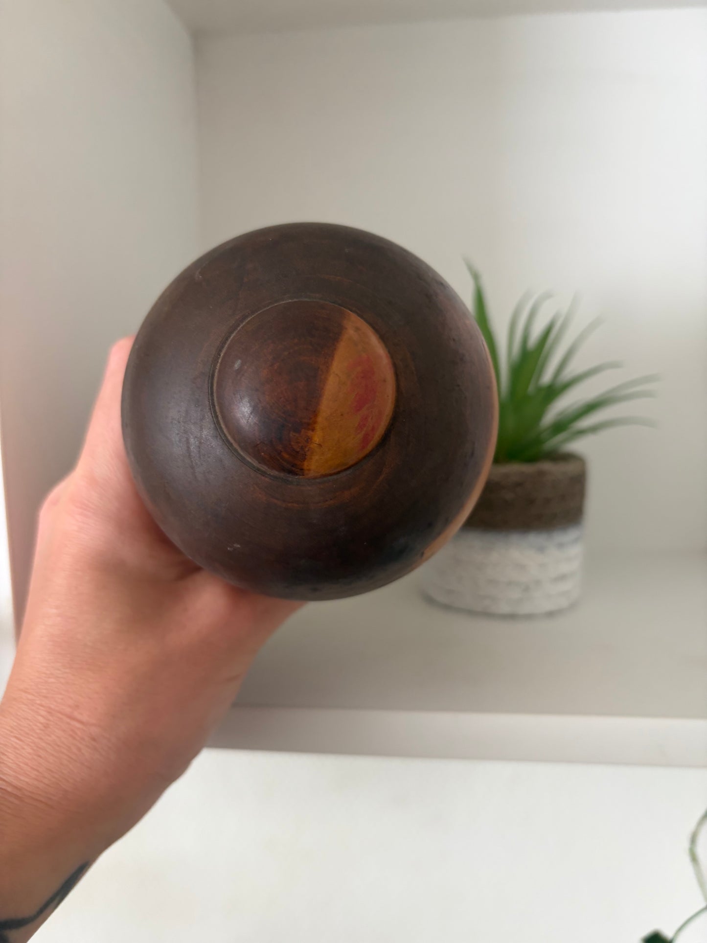 Rare vintage Sosaku kokeshi by Toa Sekiguchi (1942-)