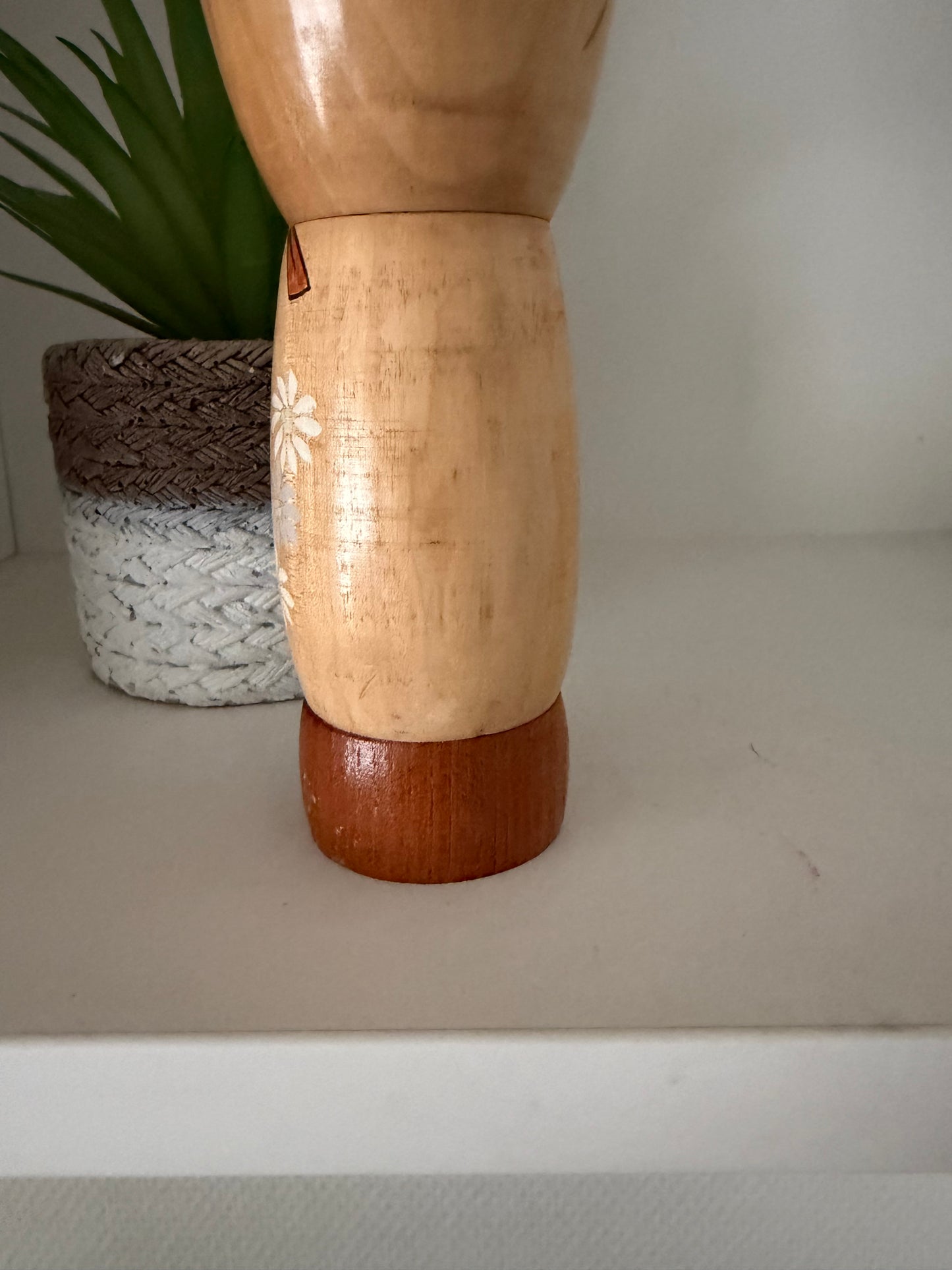 Vintage Sosaku kokeshi by Kato Masami (1925-)