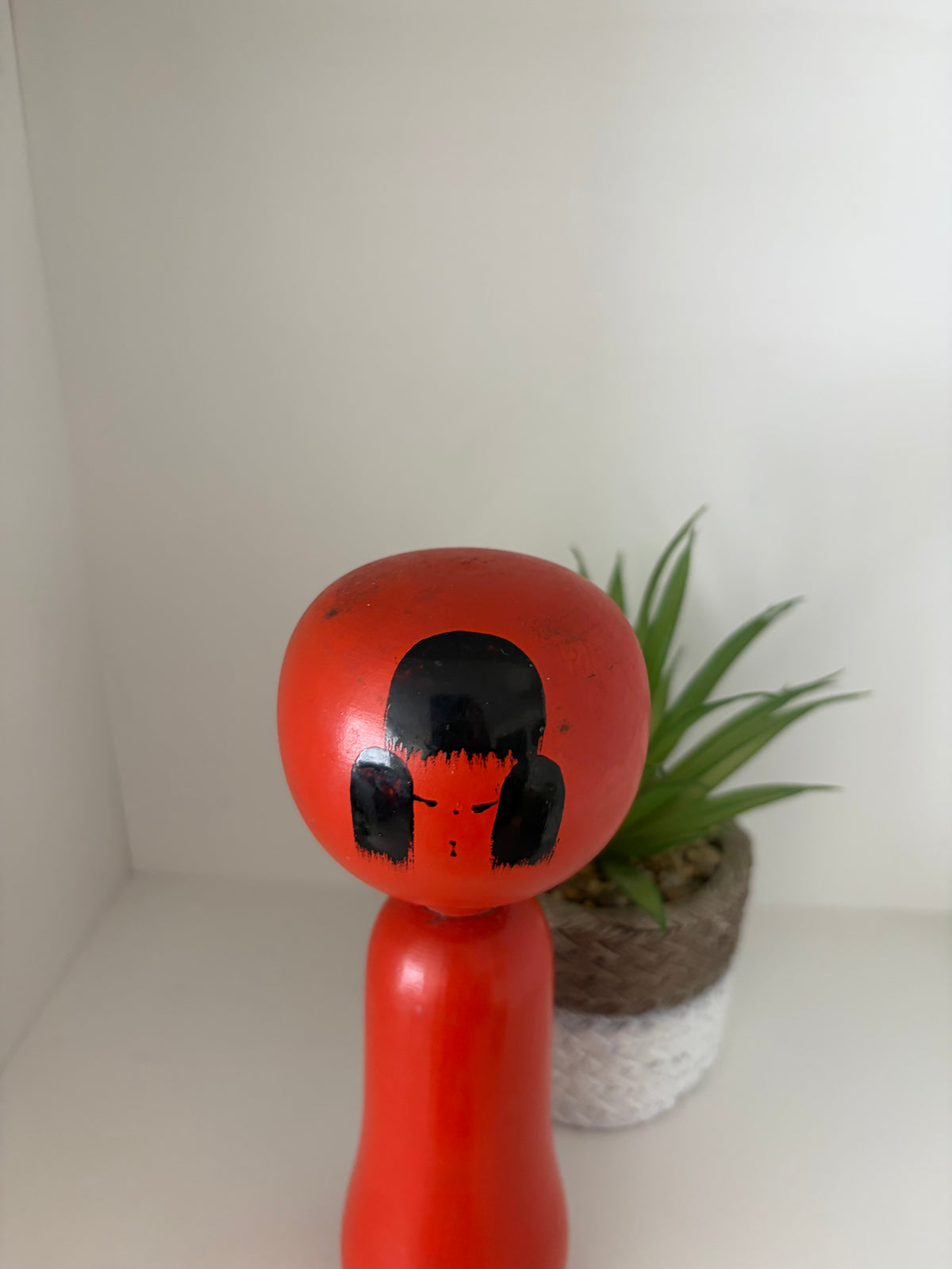 Rare vintage Sosaku kokeshi by Hideo Ishihara (1925-1999)