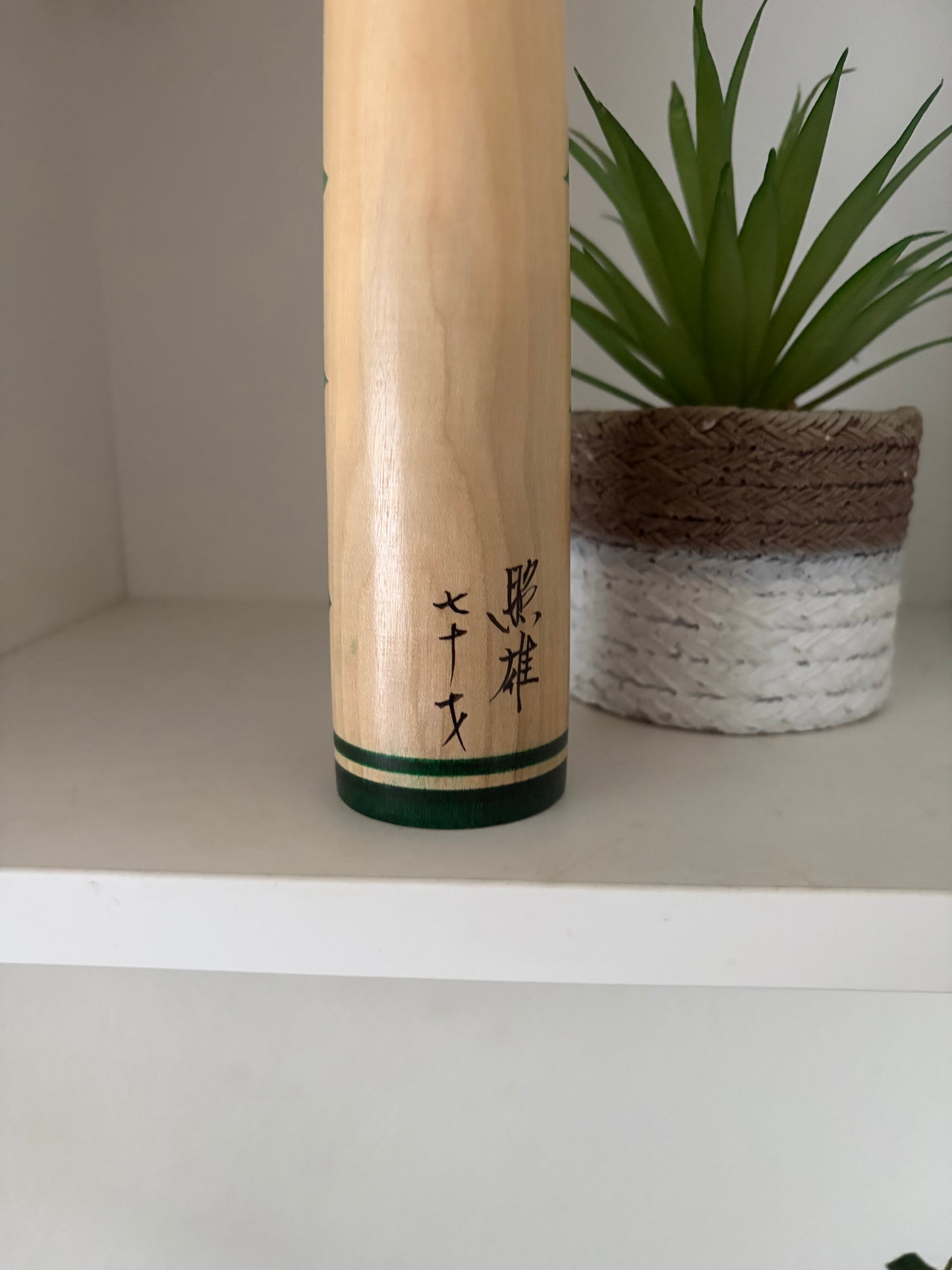 Lovely vintage traditional Togatta kokeshi by Teruo Sato (1919-)