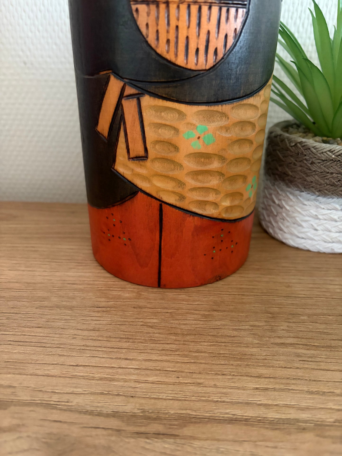 Rare Vintage Gumma kokeshi by Kisaku - XL!