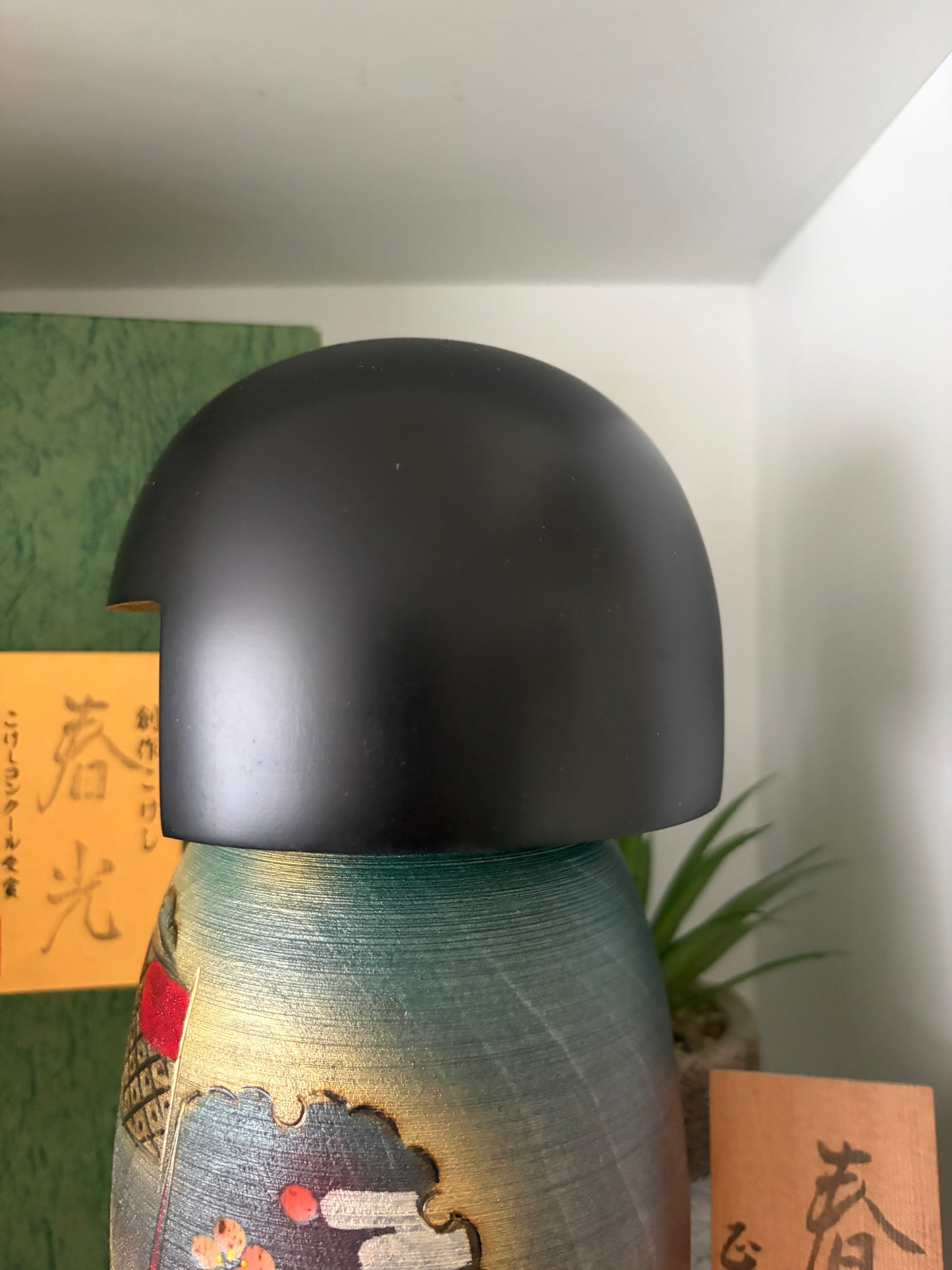 Vintage Gumma kokeshi by Fujikawa Masae