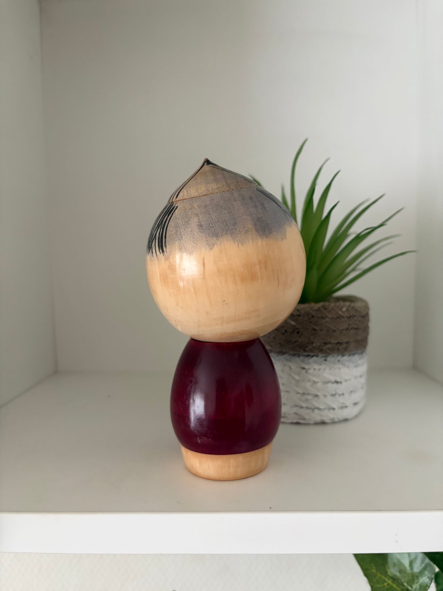 Rare vintage Sosaku kokeshi by Yuji Kawase (1938-)