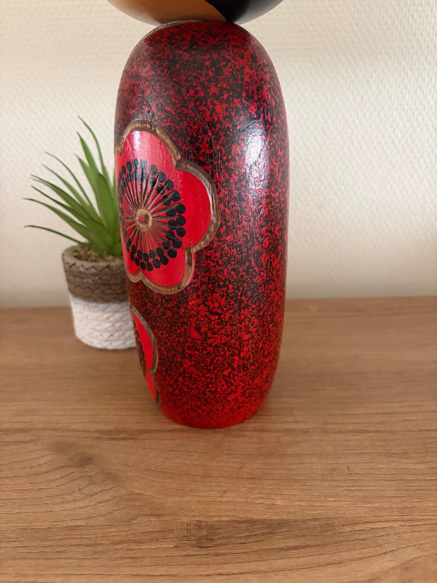 Rare vintage Sosaku kokeshi by Sato Kouson