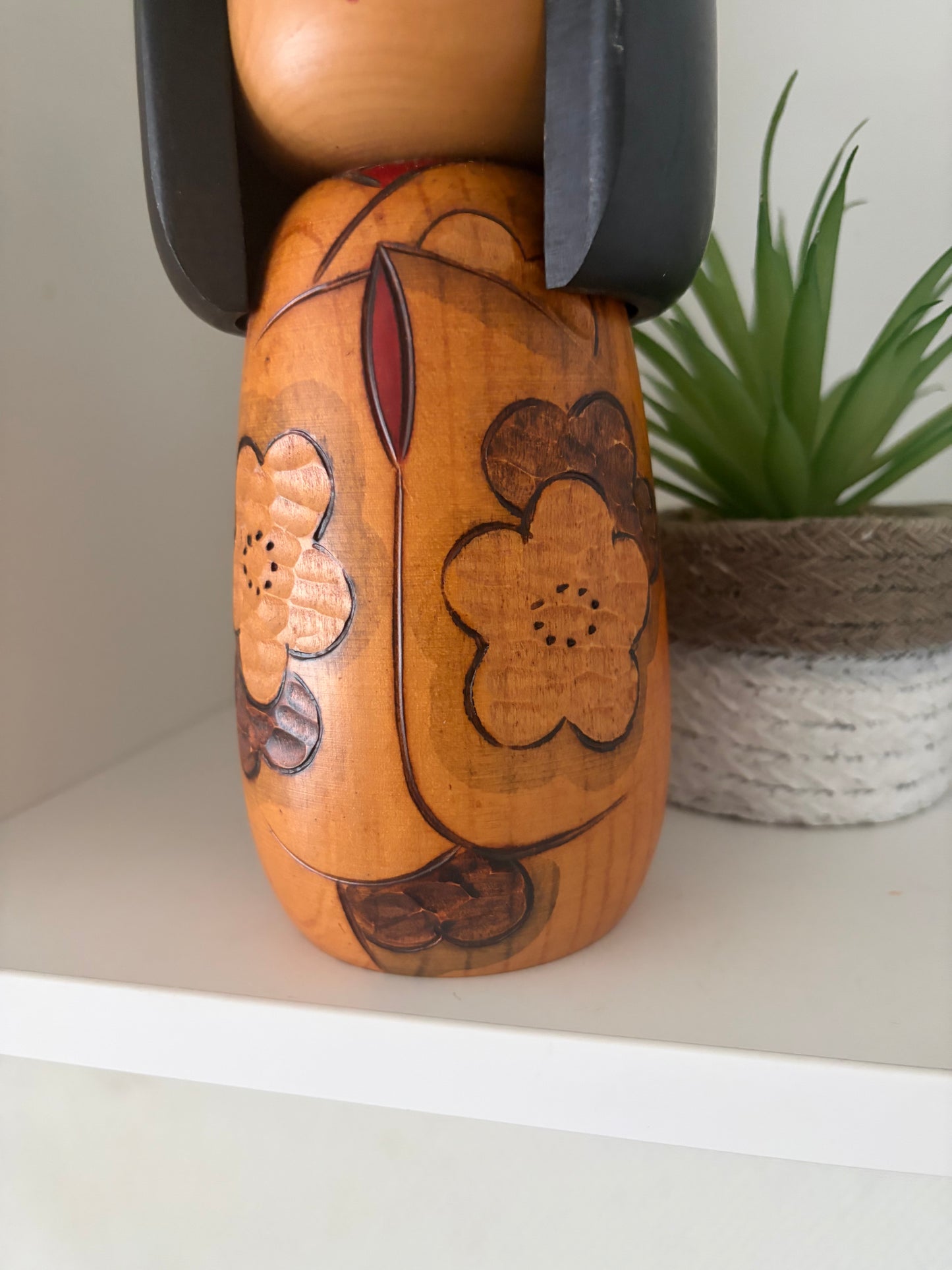 Vintage Gumma Kokeshi by Masae Fujikawa (1942-2015)