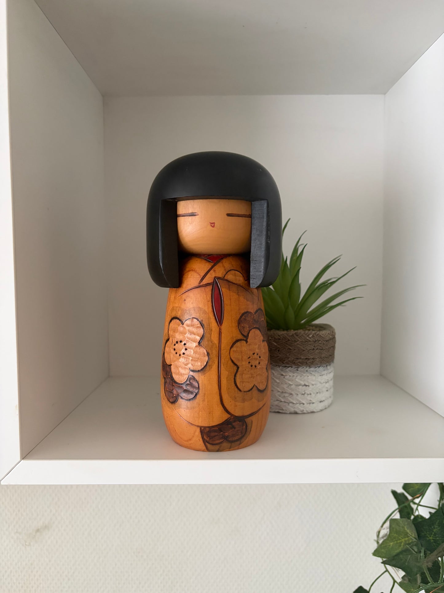 Vintage Gumma Kokeshi by Masae Fujikawa (1942-2015)