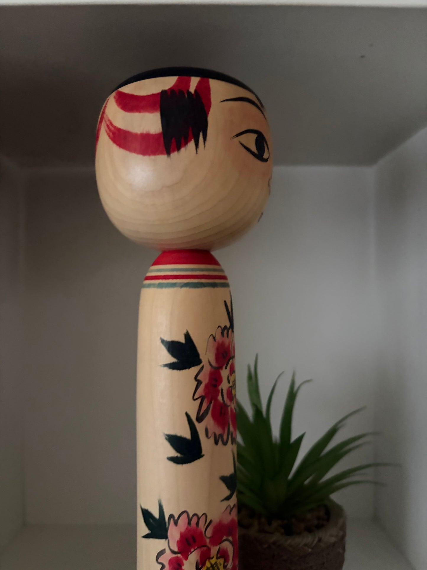 Rare Nakanosawa kokeshi by Honda Hiroshi（1934～2011）