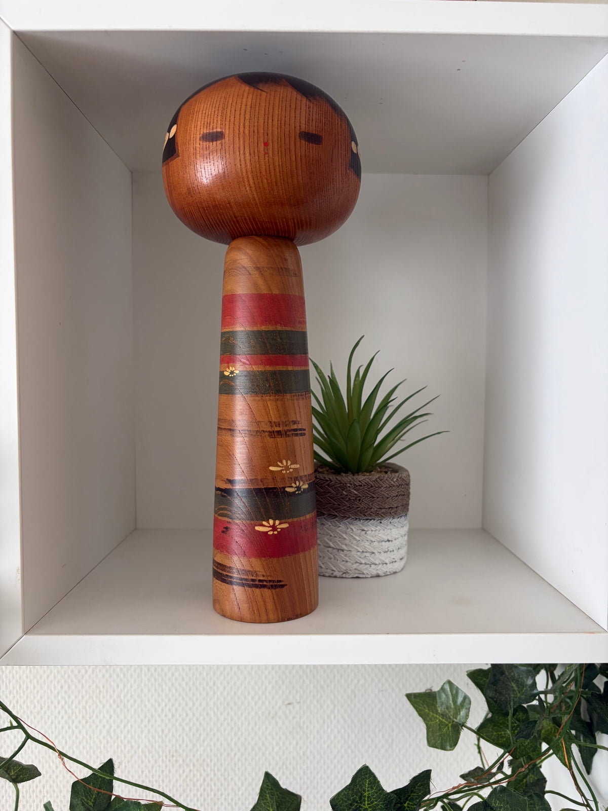Vintage Sosaku kokeshi by Sanpei Yamakawa (1926-2012)