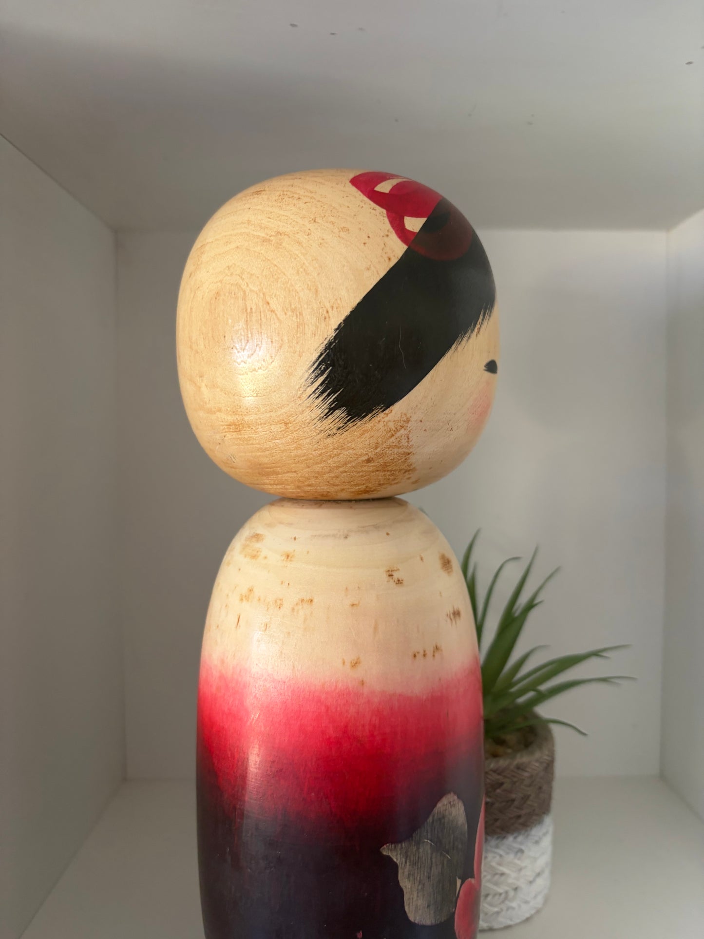 Vintage Sosaku kokeshi by Sato Kouson
