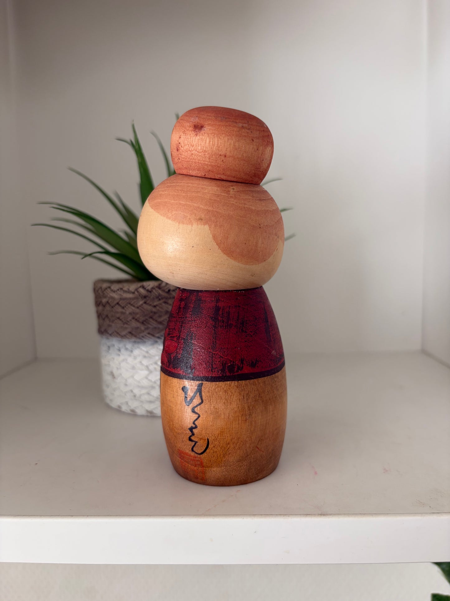 Rare Vintage Creative Kokeshi By Hiroe Fukushima