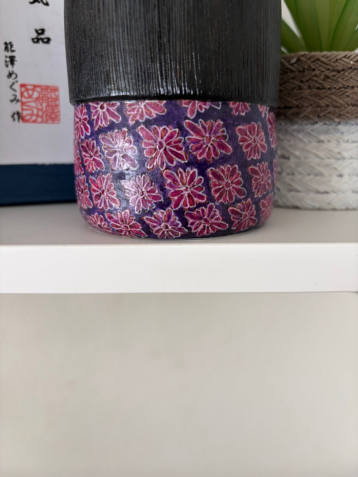 One of a kind Sosaku kokeshi by Megumi Nozawa