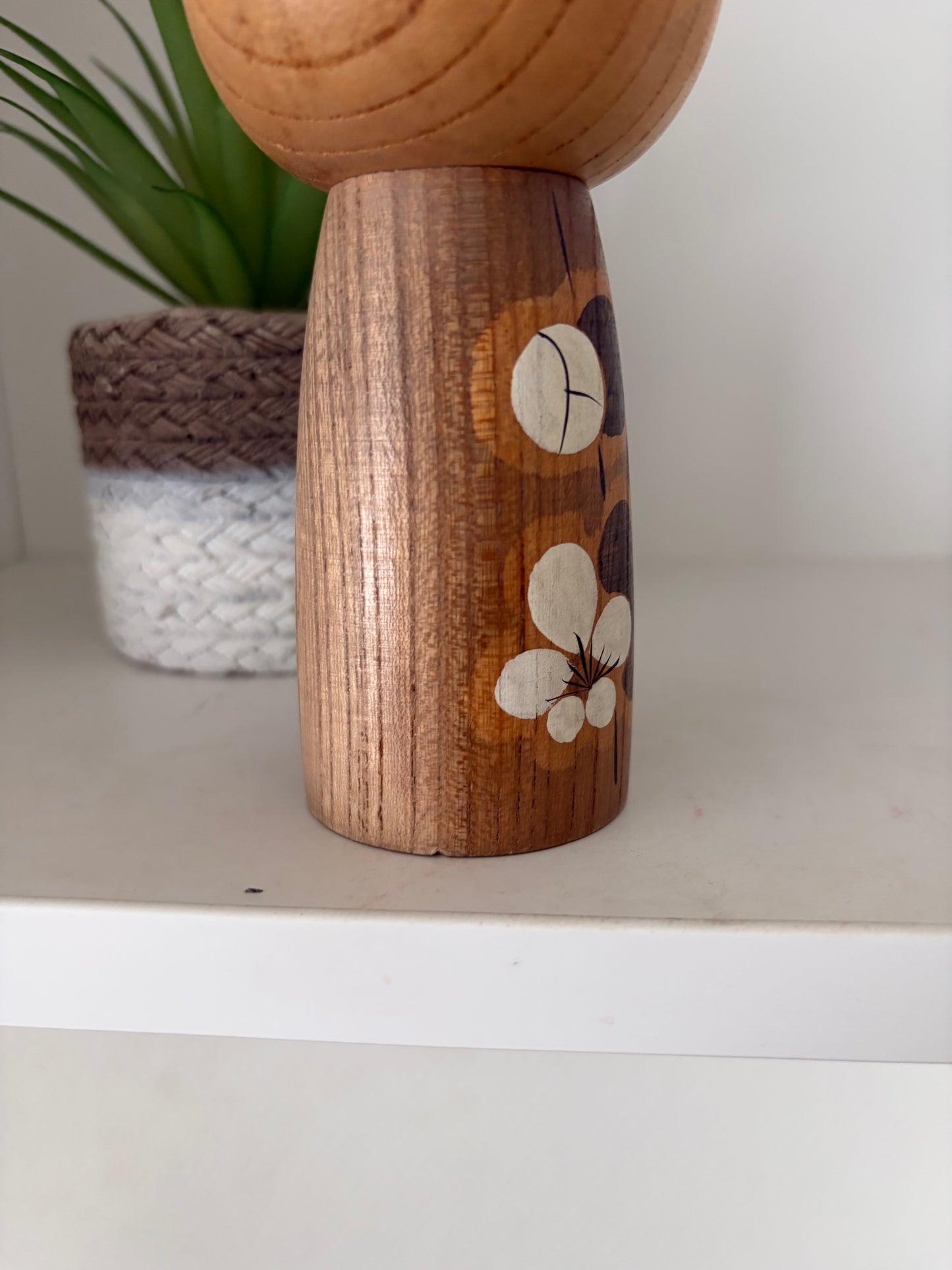 Vintage Sosaku kokeshi by Kato Masami (1925-)