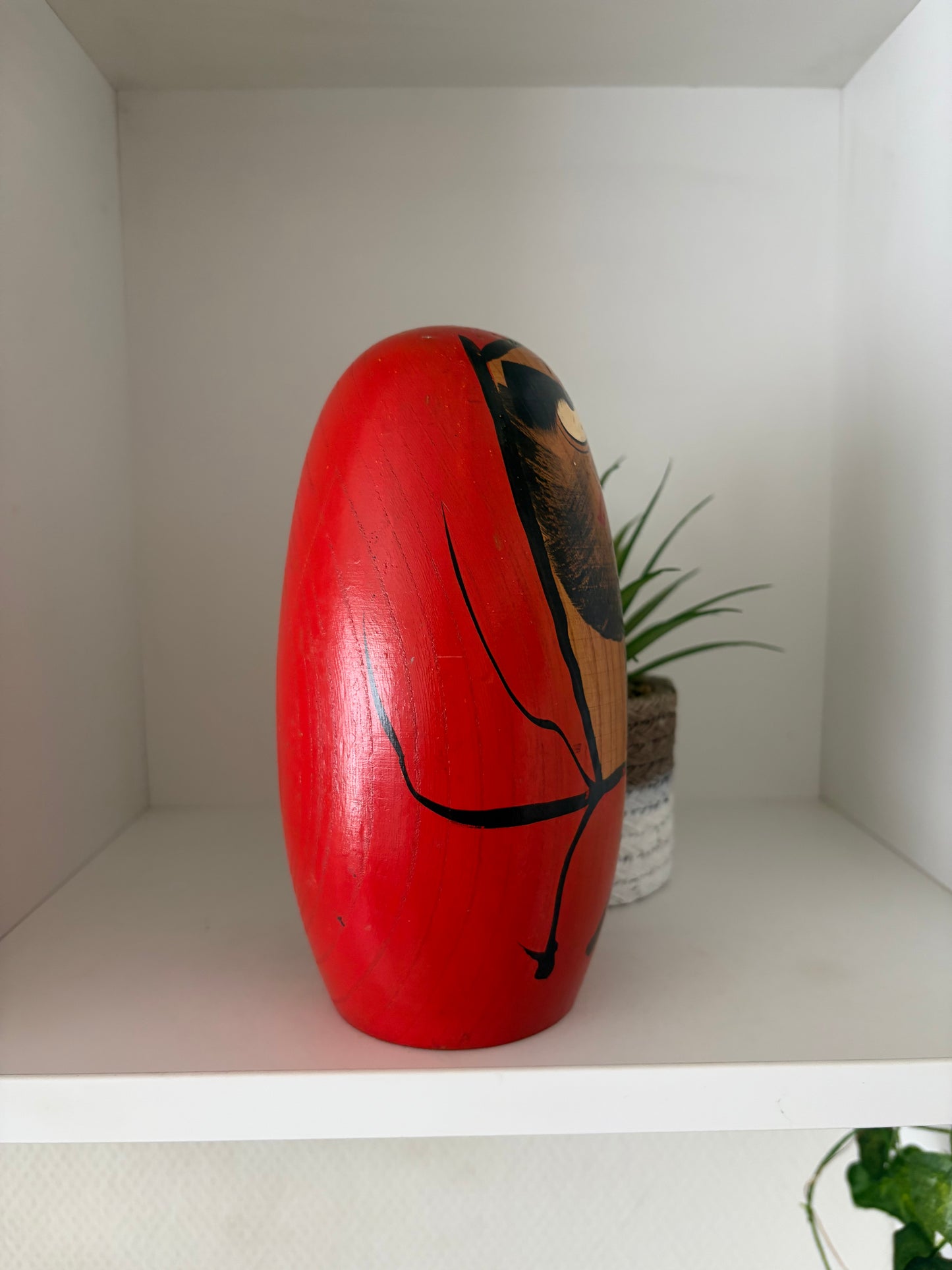 Vintage Daruma kokeshi