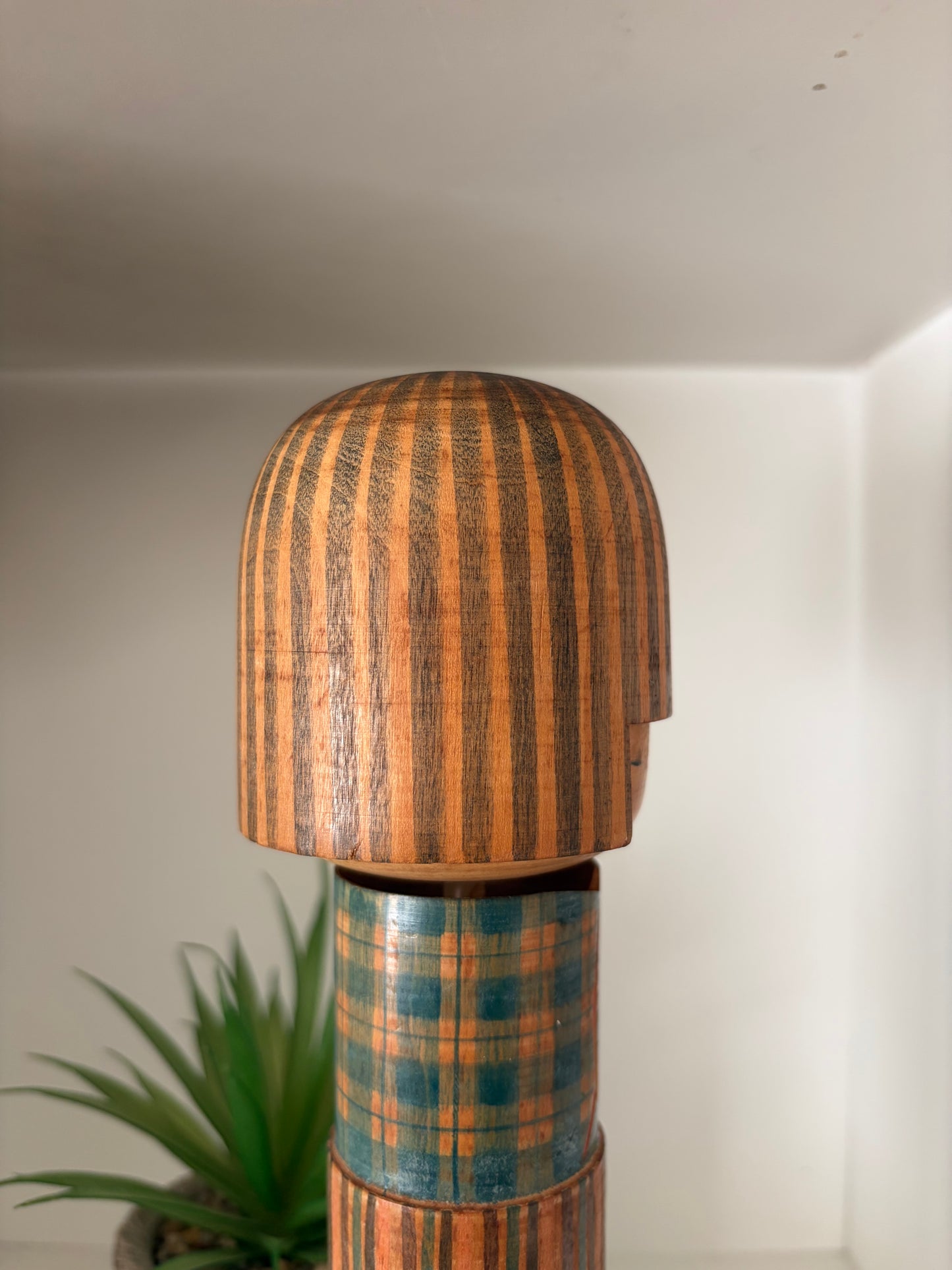Rare vintage Sosaku kokeshi by Sansaku Sekiguchi (1925-2018)