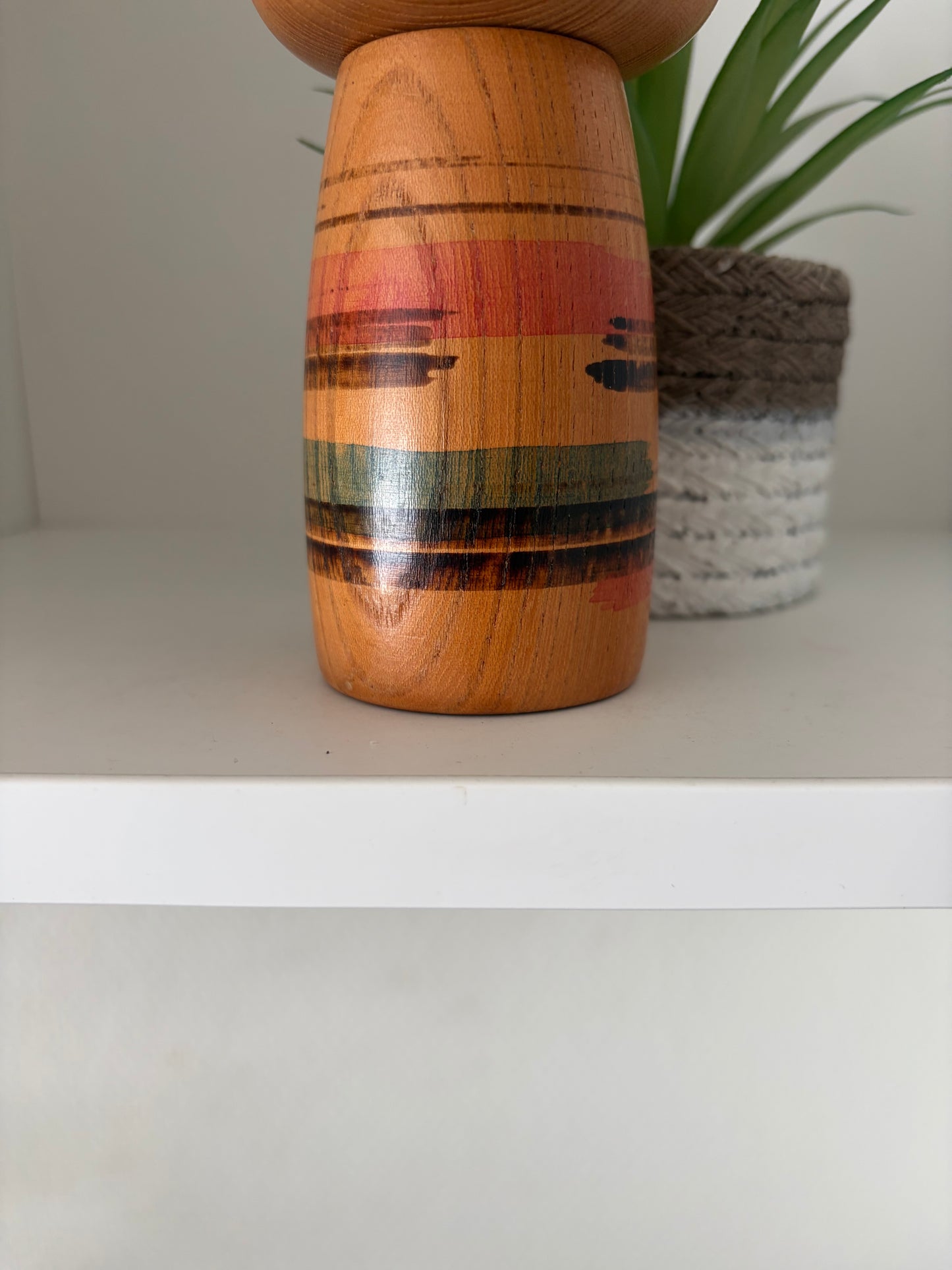 vintage creative kokeshi made by Sanpei Yamanaka (1926-2012)