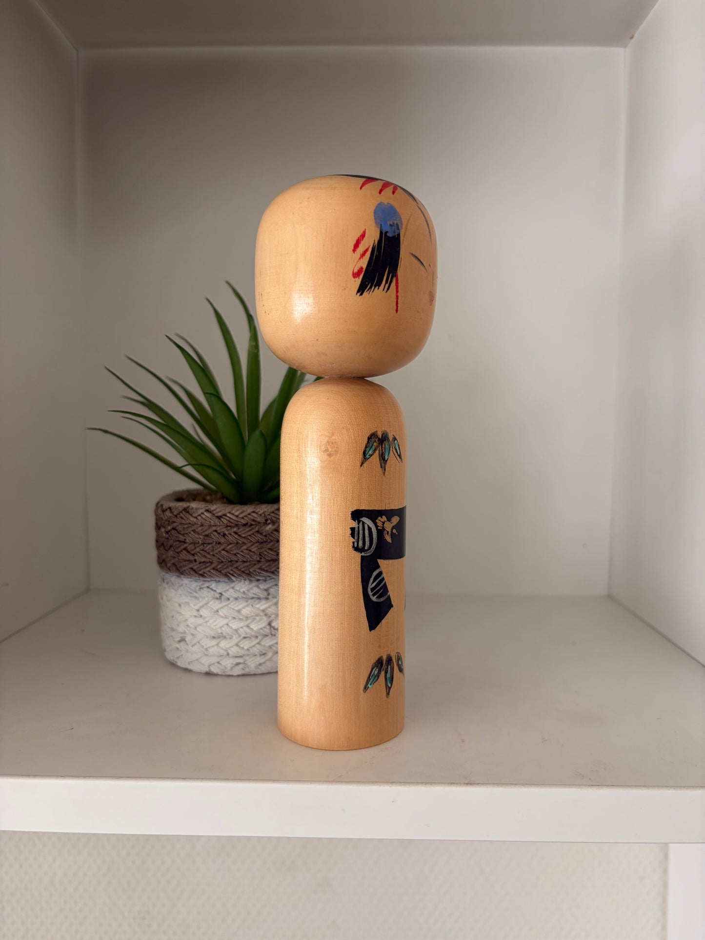 Vintage Creative Kokeshi By Takahashi Akinori (1957-)