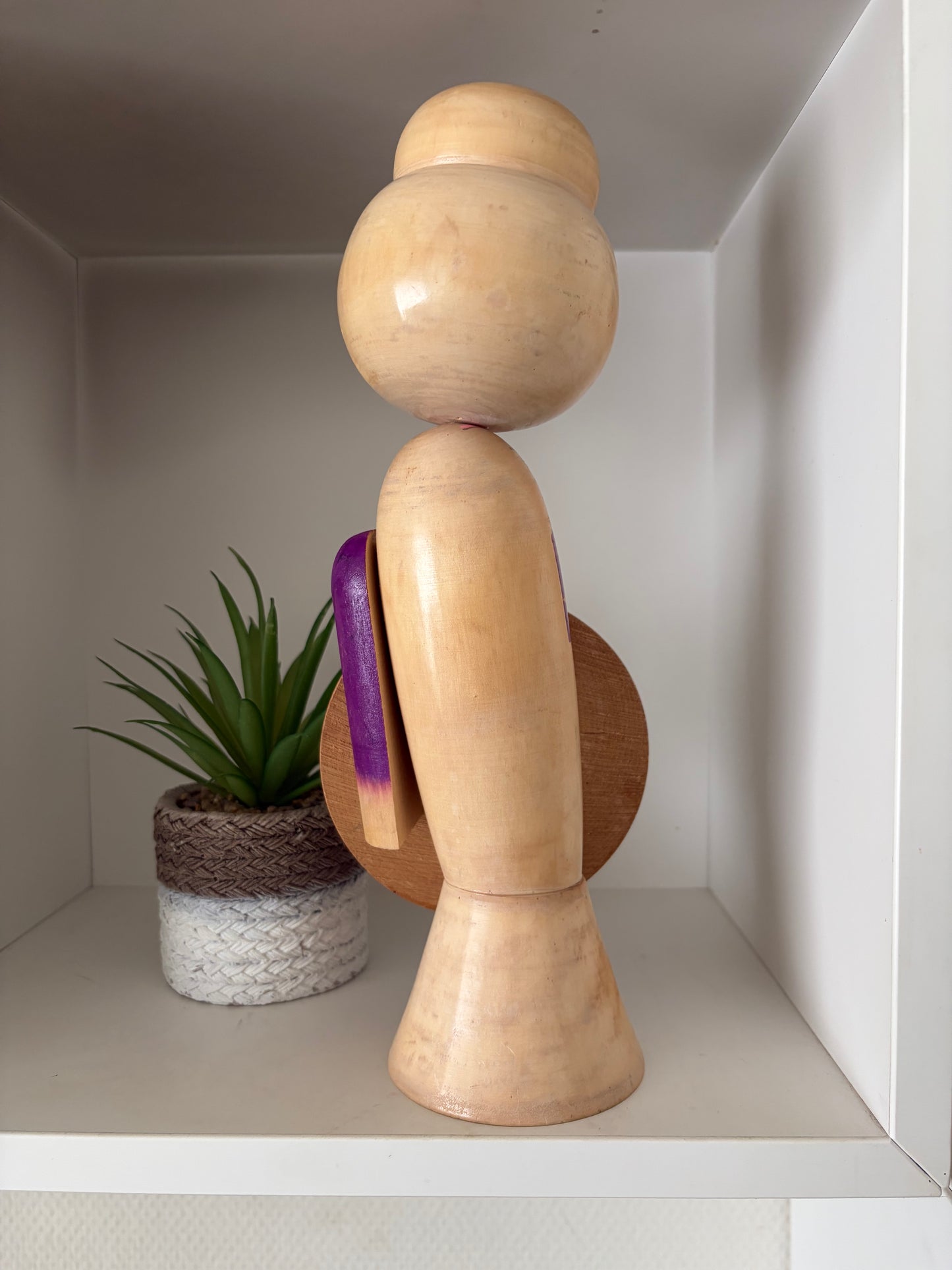 Vintage Sosaku kokeshi by Sadao Kishi (1932-1998)