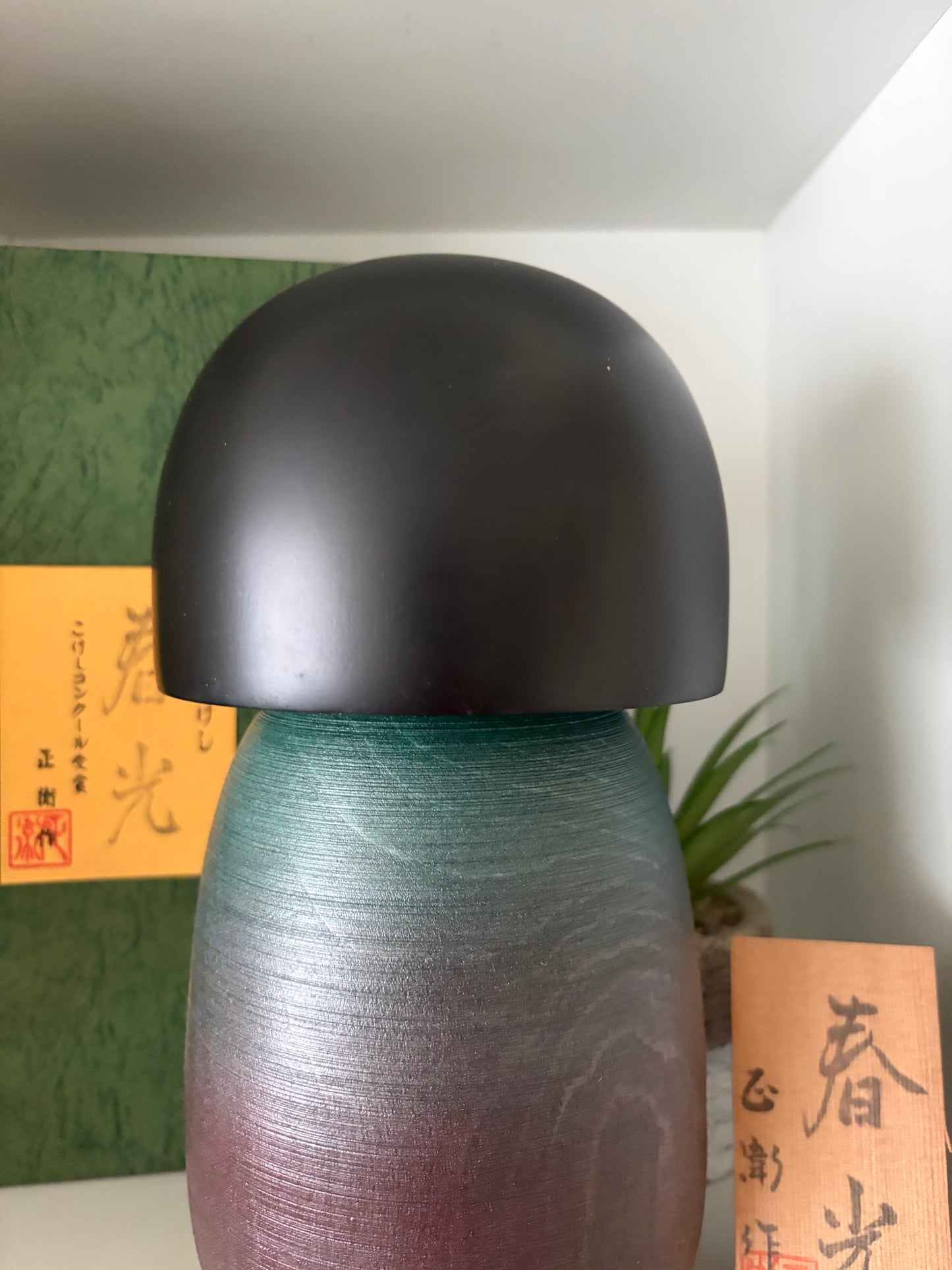 Vintage Gumma kokeshi by Fujikawa Masae