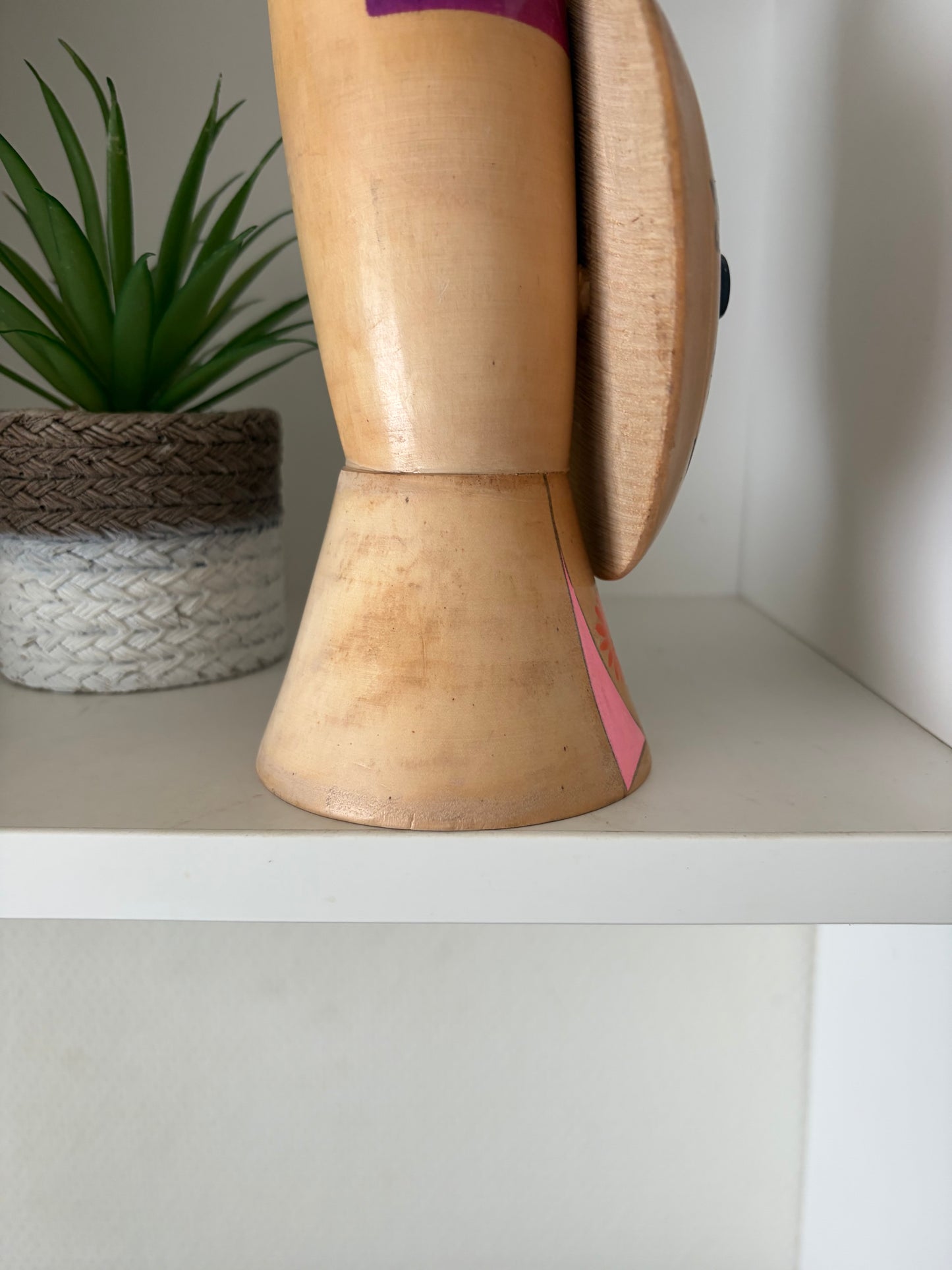 Vintage Sosaku kokeshi by Sadao Kishi (1932-1998)