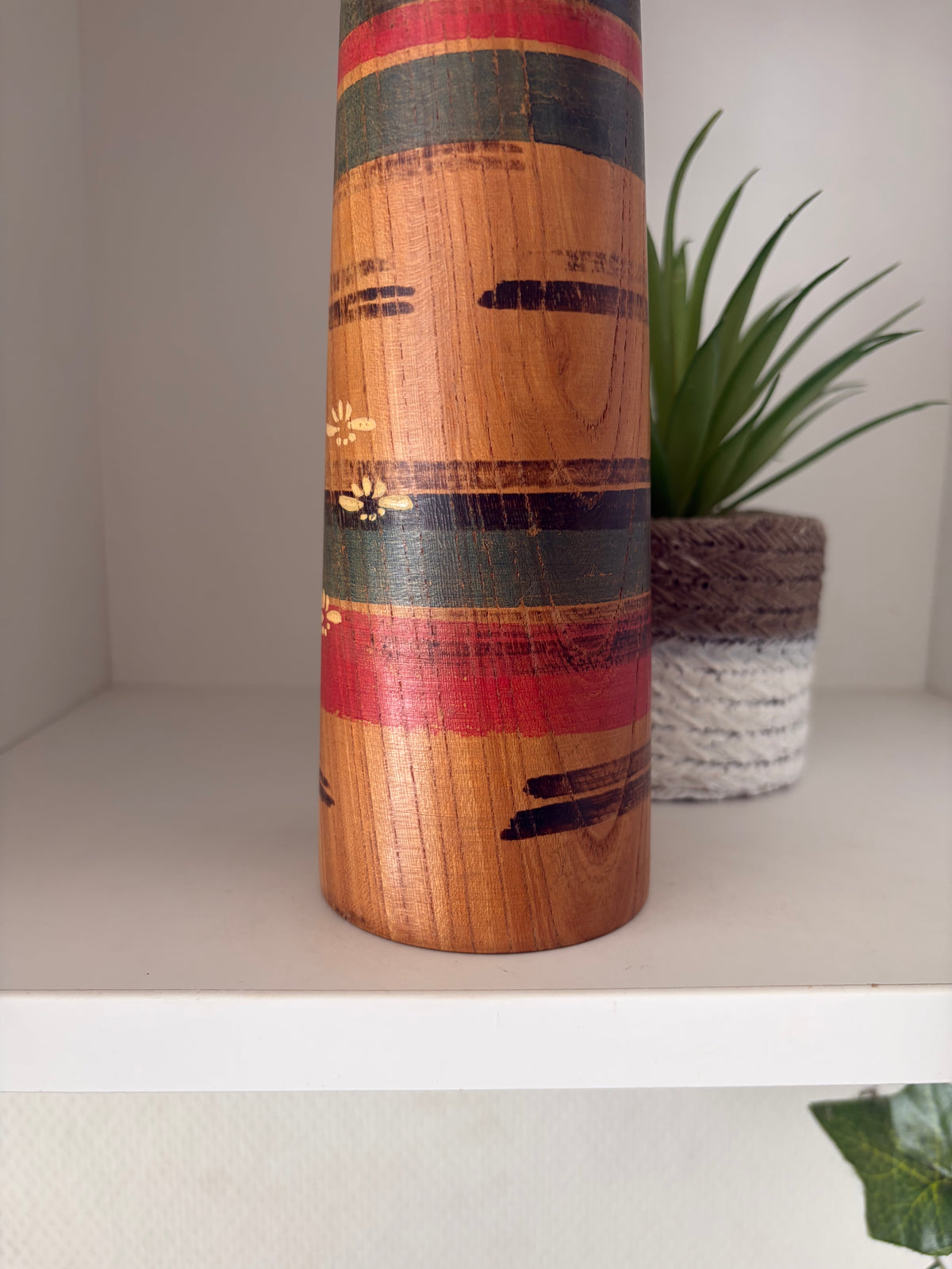 Vintage Sosaku kokeshi by Sanpei Yamakawa (1926-2012)