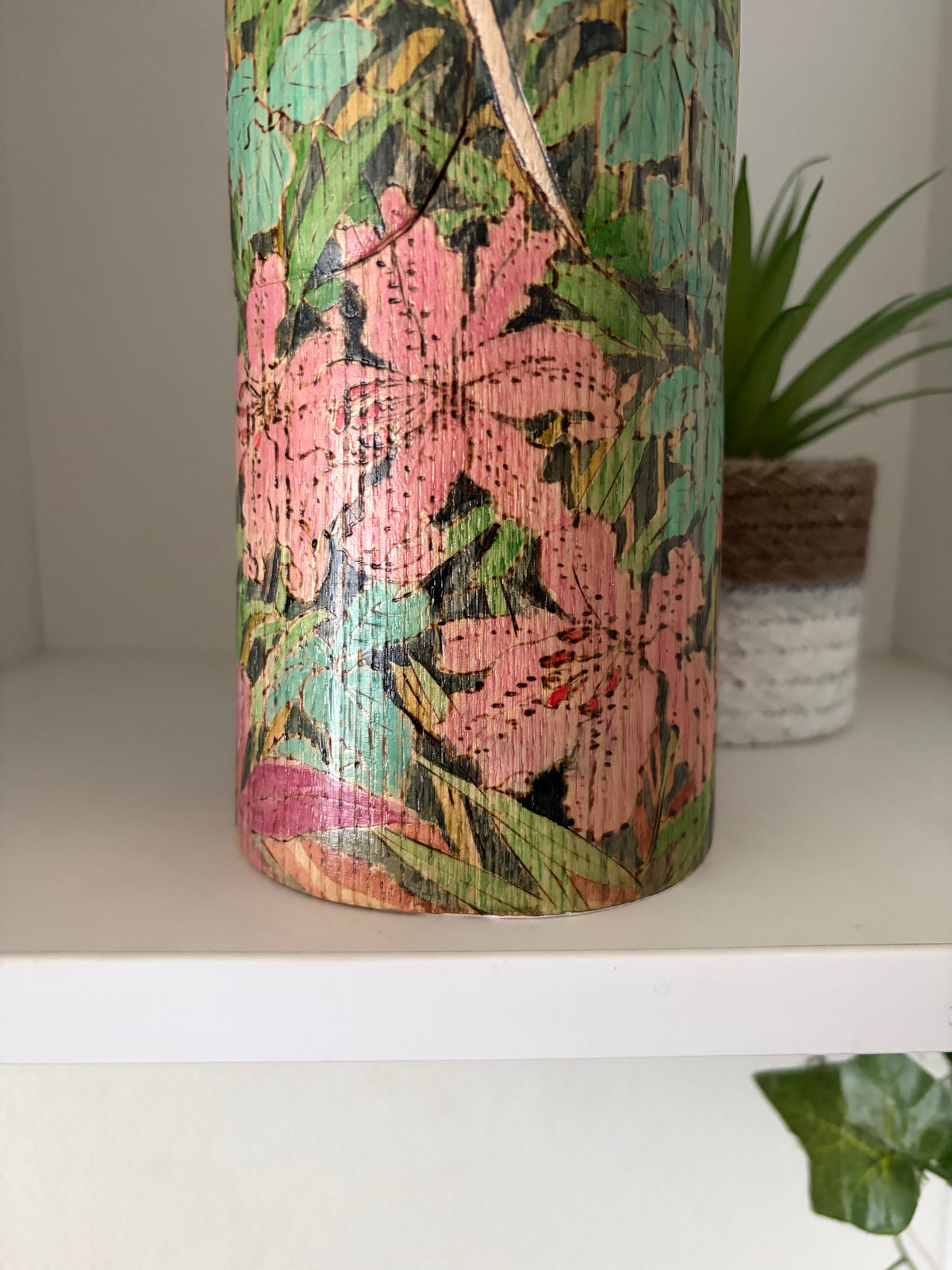 Exclusive one of a kind kokeshi by Yuko Yamazaki