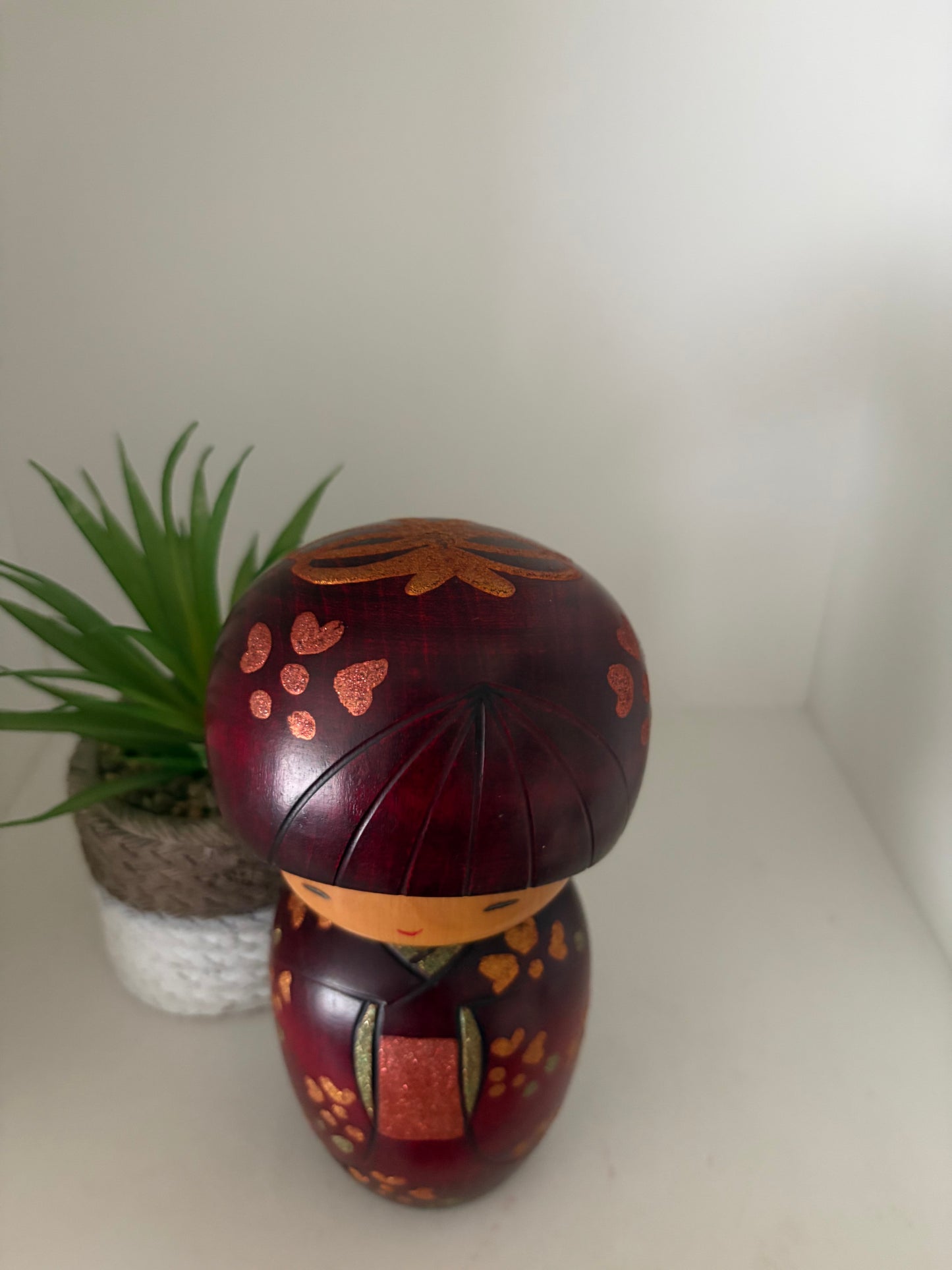 Beautiful vintage creative Kokeshi by Toshio Sekiguchi (1947-)